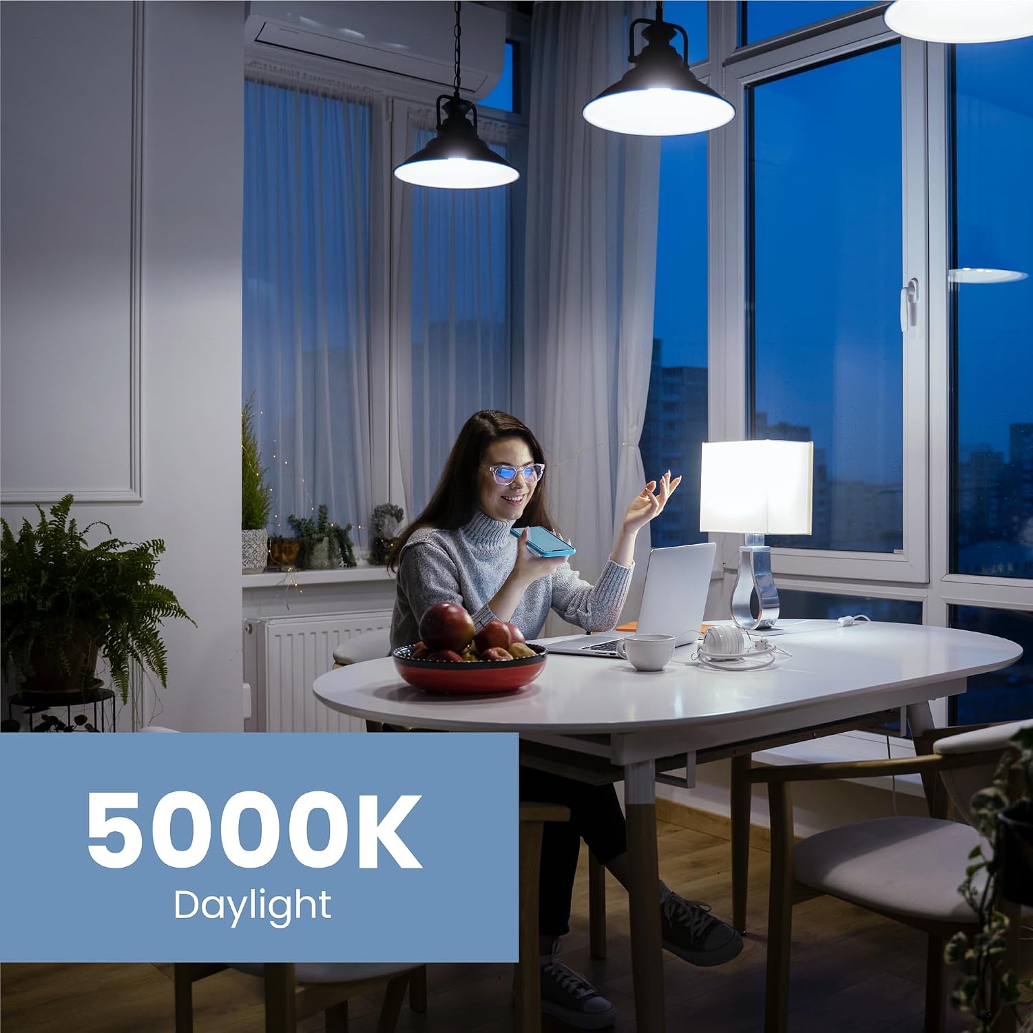 Feit Electric G9 LED Bulb Dimmable 40W Equivalent, 500 Lumens, Daylight T4 Halogen Replacement for Chandeliers, Vanitiy Lights or Desk Lamps, BPG940/850/LED