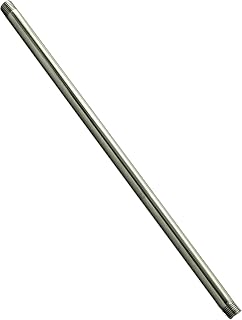 1/2" x 48" IPS Pipe Nipple, Polished Nickel, D12148-05