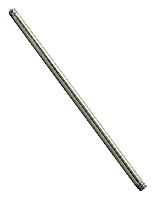 Westbrass 1/2" x 48" IPS Pipe Nipple, Polished Nickel, D12148-05 by Westbrass - Used condition - US$214.42