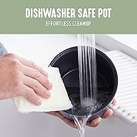 Vista 8 de GreenLife Arrocera con Olla Antiadherente Extraíble sin PFAS, 3 Tazas sin Cocinar/6 Tazas Cocidas, Diseño de Un Solo Interruptor, Función de Verde