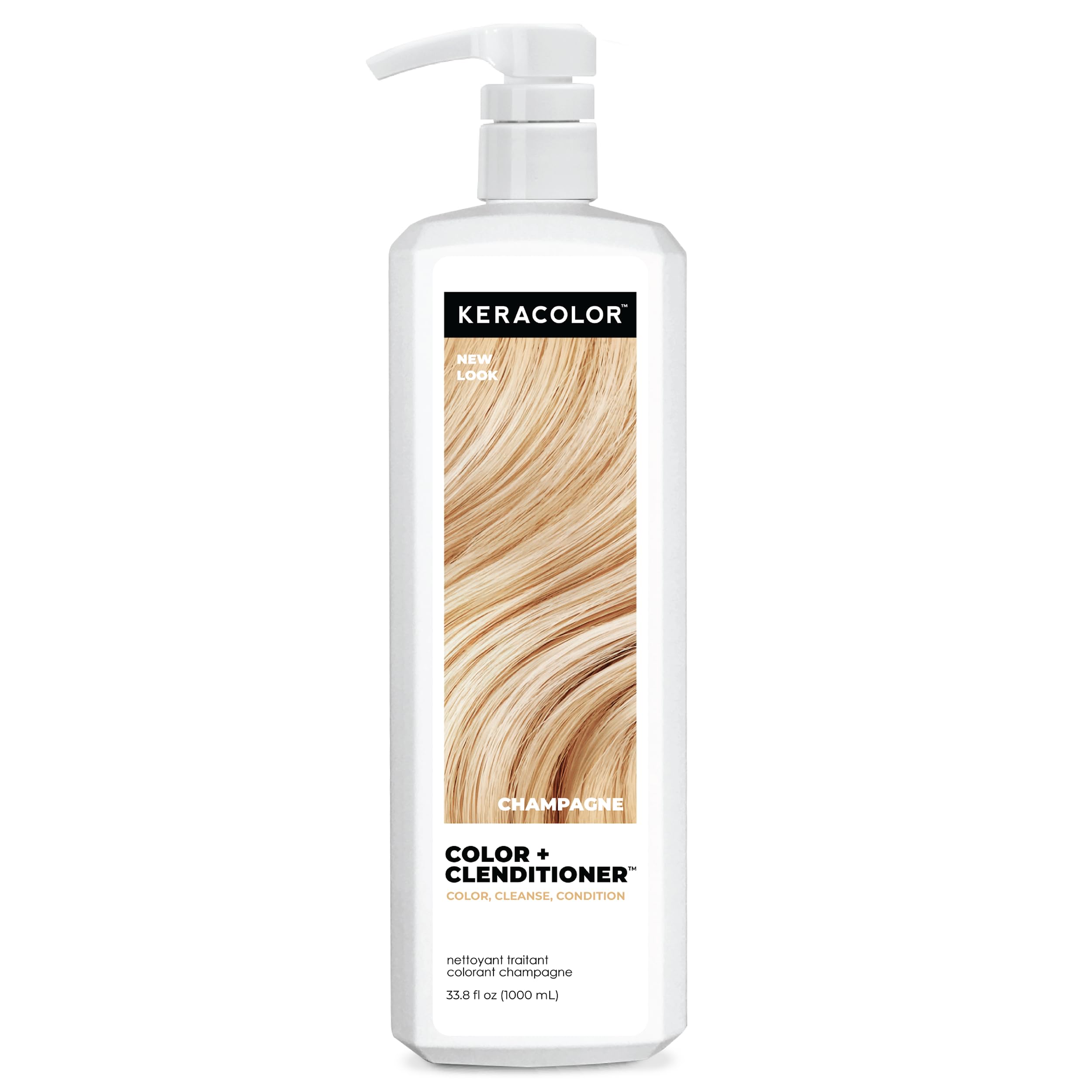 Keracolor Color Clenditioner 3-in-1 Color-Depositing Conditioner Gentle Cleansing Conditioner Infusing Semi-Permanent Hair Color 9 Shades 33.8 Fl Oz product thumbnail 2