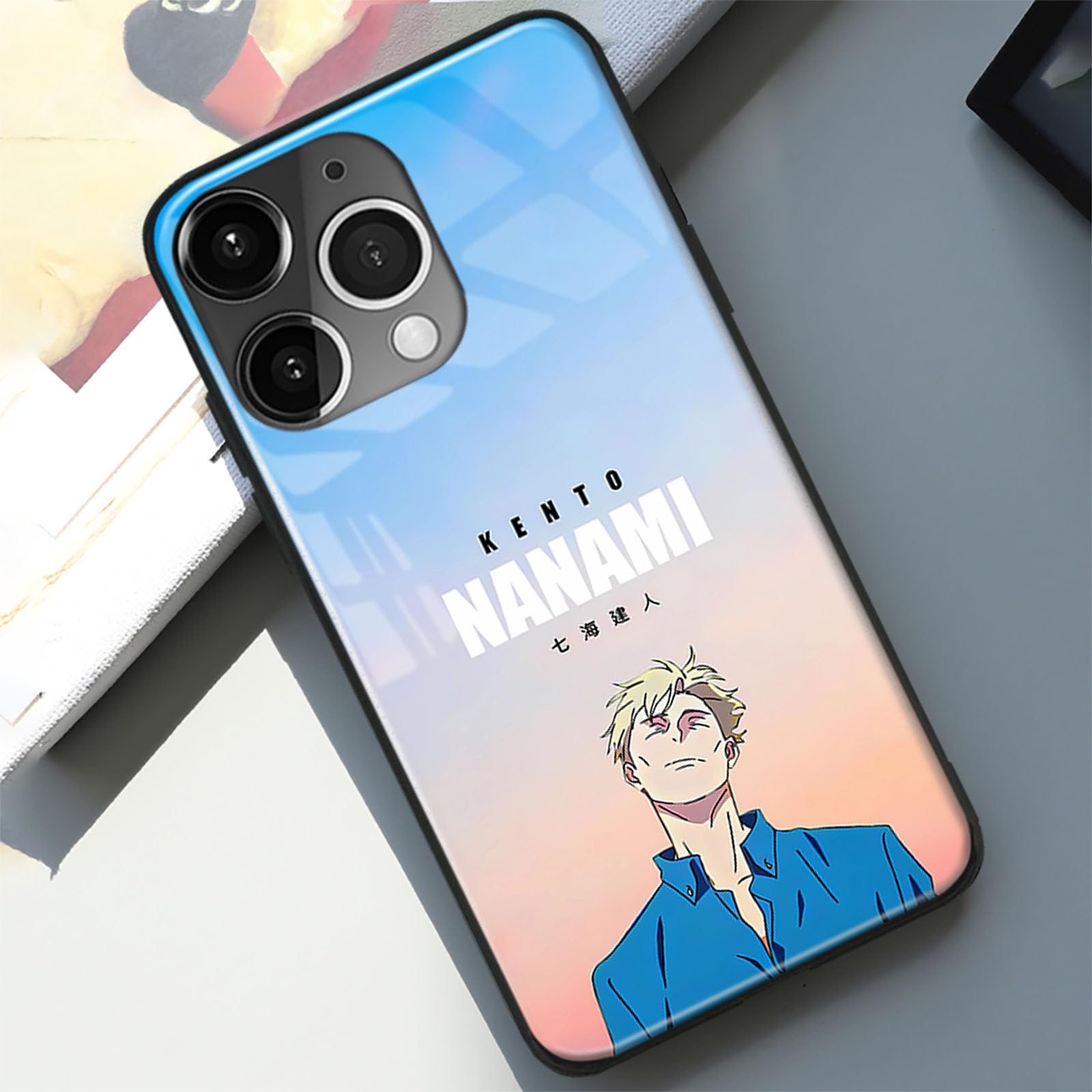 Amazon.com: Akatxezy JJK Kento_Nanami Anime Phone Case