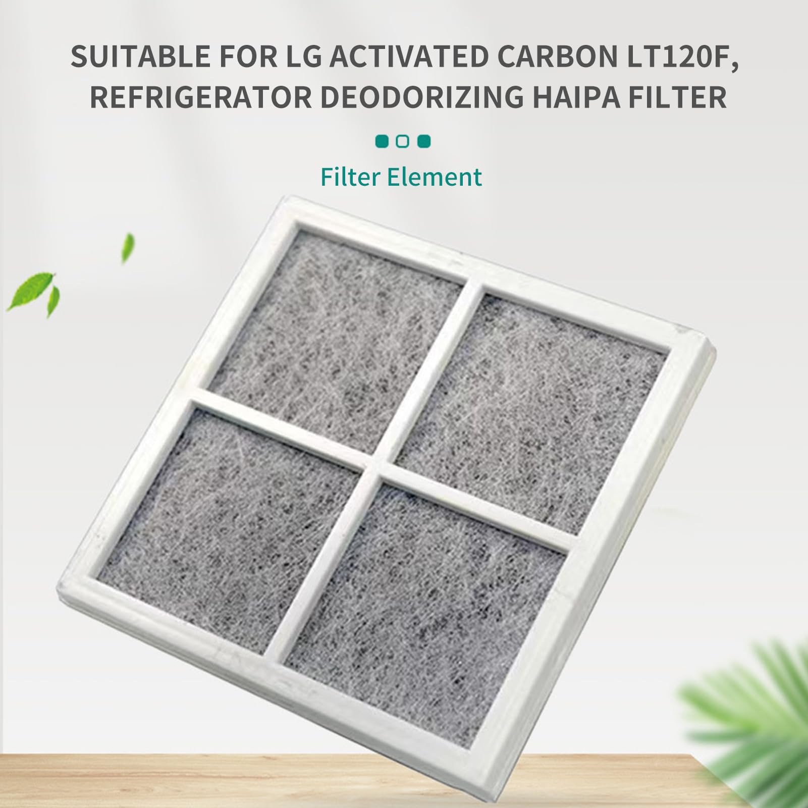 Yosoo LG Filtro dell'Aria, 3 Pezzi di Ricambio del Filtro dell'Aria per Frigorifero Congelatore LG LT120F Elite 469918
