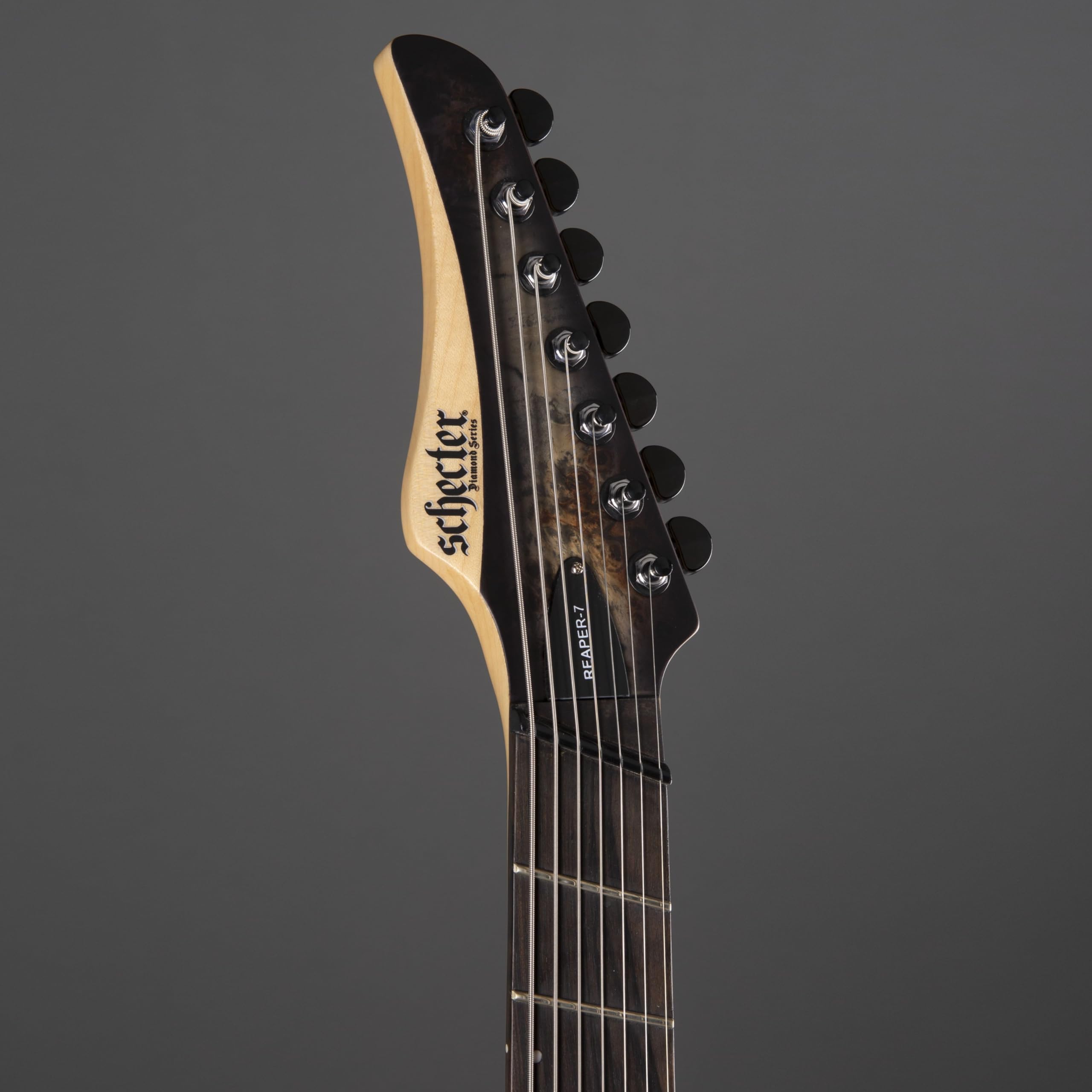 Amazon | Schecter Reaper-7 マルチスケール - サテンチャコール