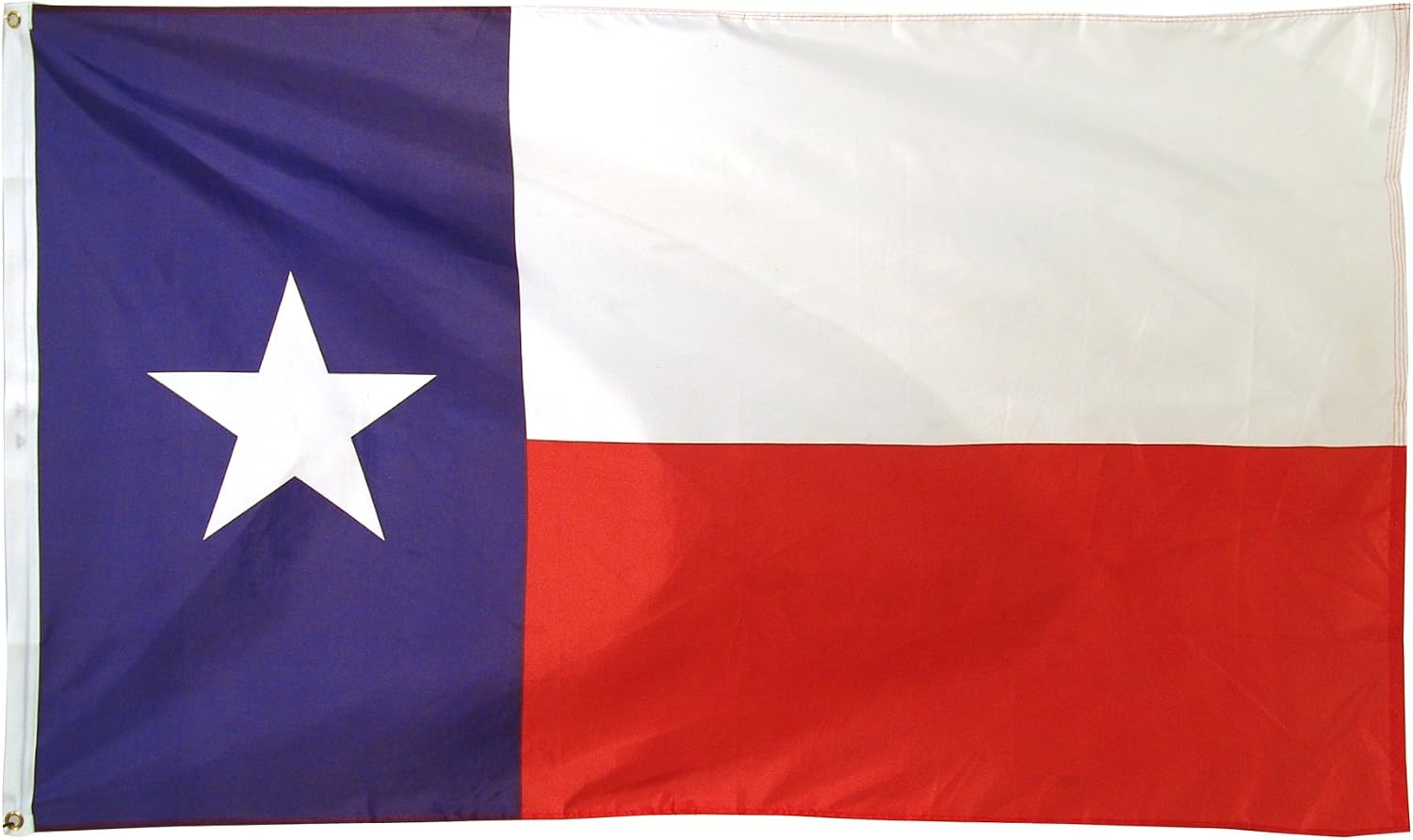 Online Stores Texas Printed Polyester Flag, 3 by 5-Feet