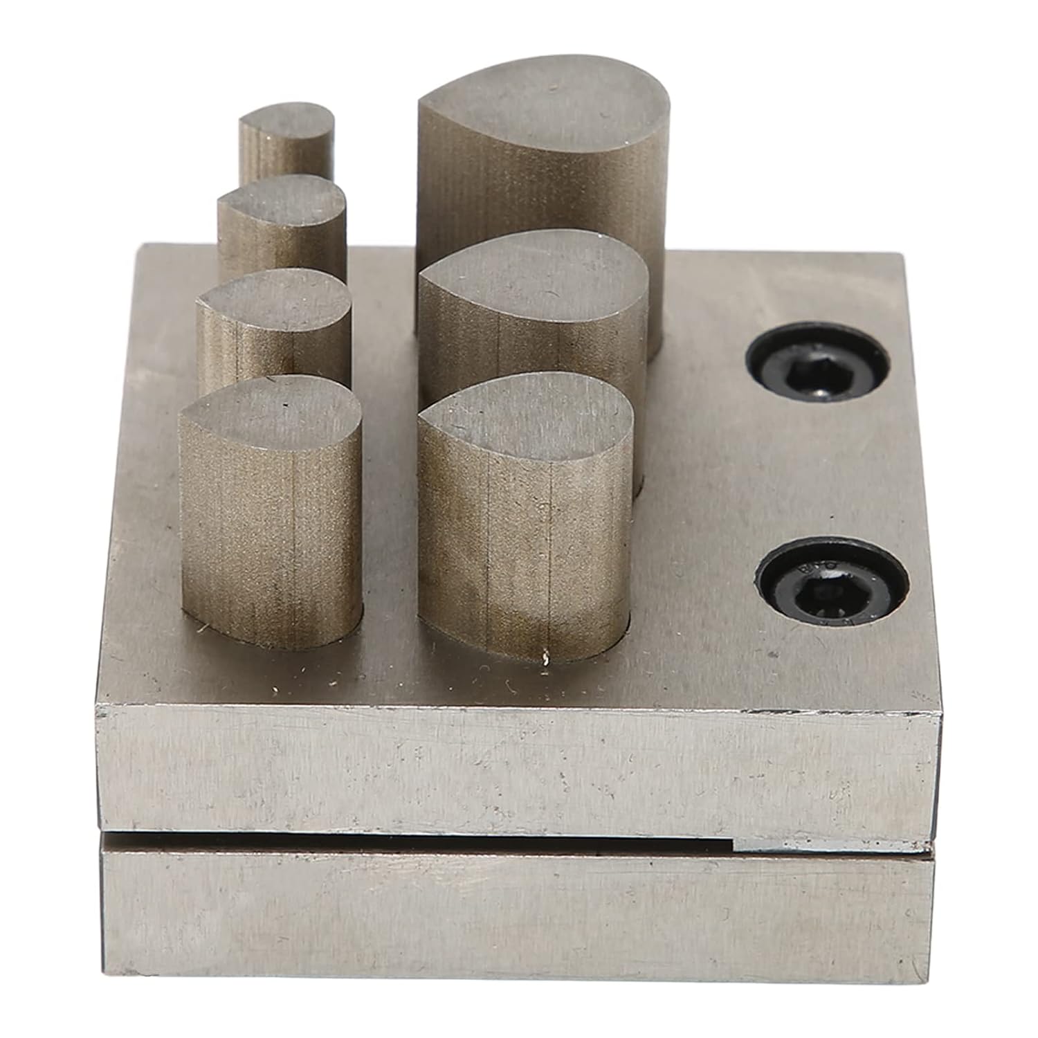 45 Steel Jewelry Making Forming Tools Punch Die Disc Cutter Set with Different Sizes, Flat Bottom for Accurate Punching, Disc Cutter Jewelry Making Metal Cutting Forming Pendant Charm Punch Tool
