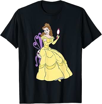 トップス beauty:beast long length T-shirt Men's Beauty and the Beast Her Beast T-Shirt - Black - X