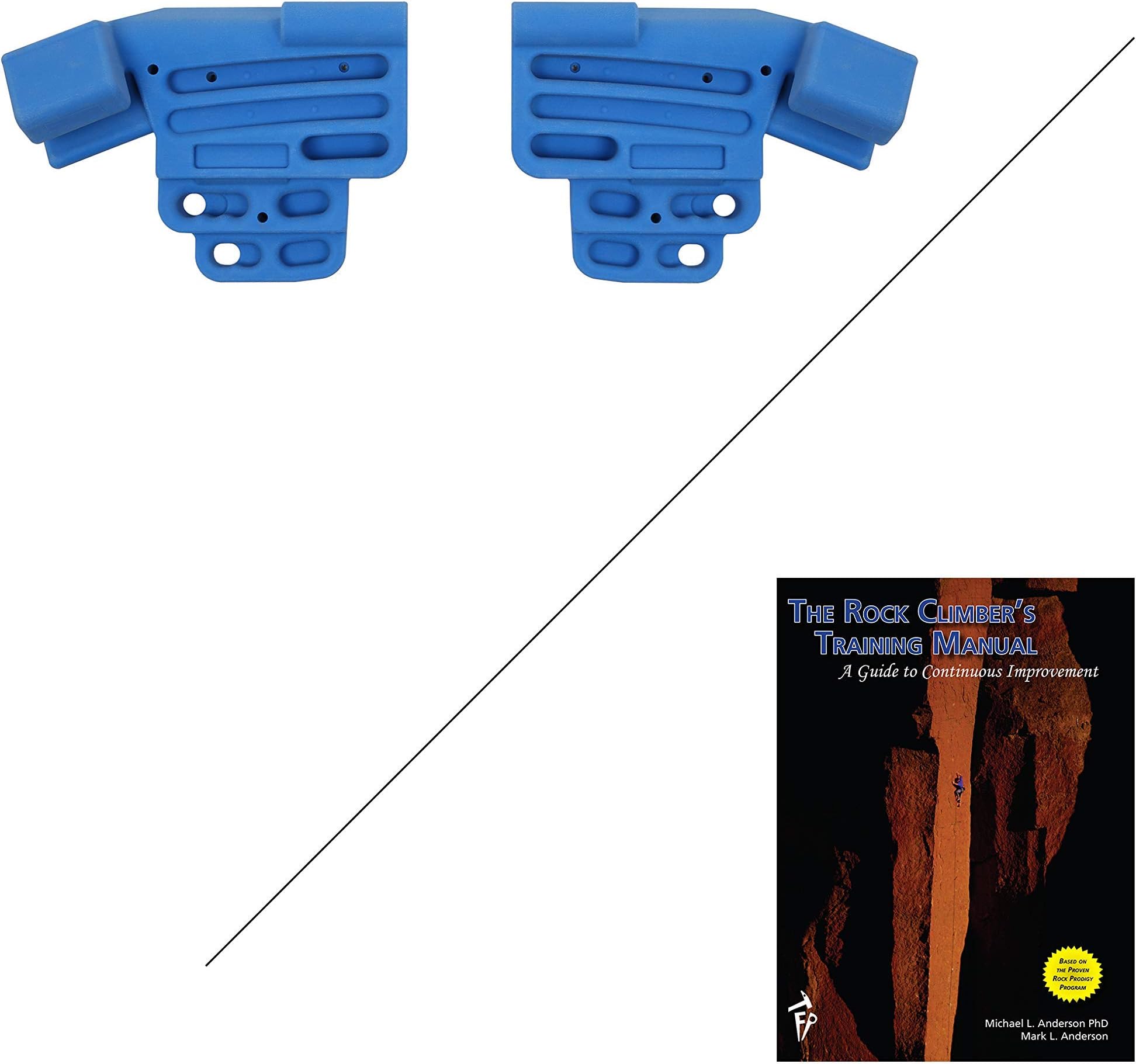 TRANGORock Prodigy Training Center Hangboard, Expert Package