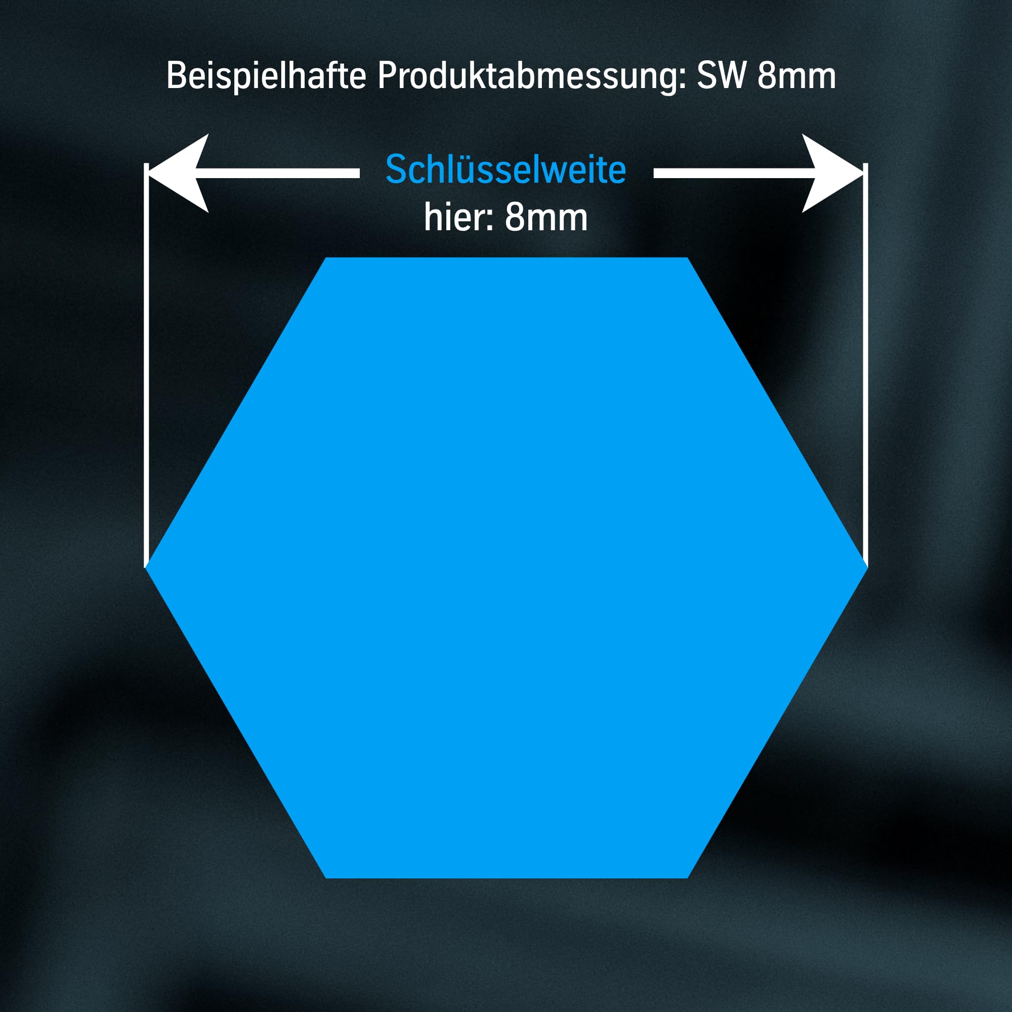 thyssenkrupp Messing Sechskant – Sechskantstange Sechskantprofil – CW614N – SW 17 mm, 2000 mm Länge