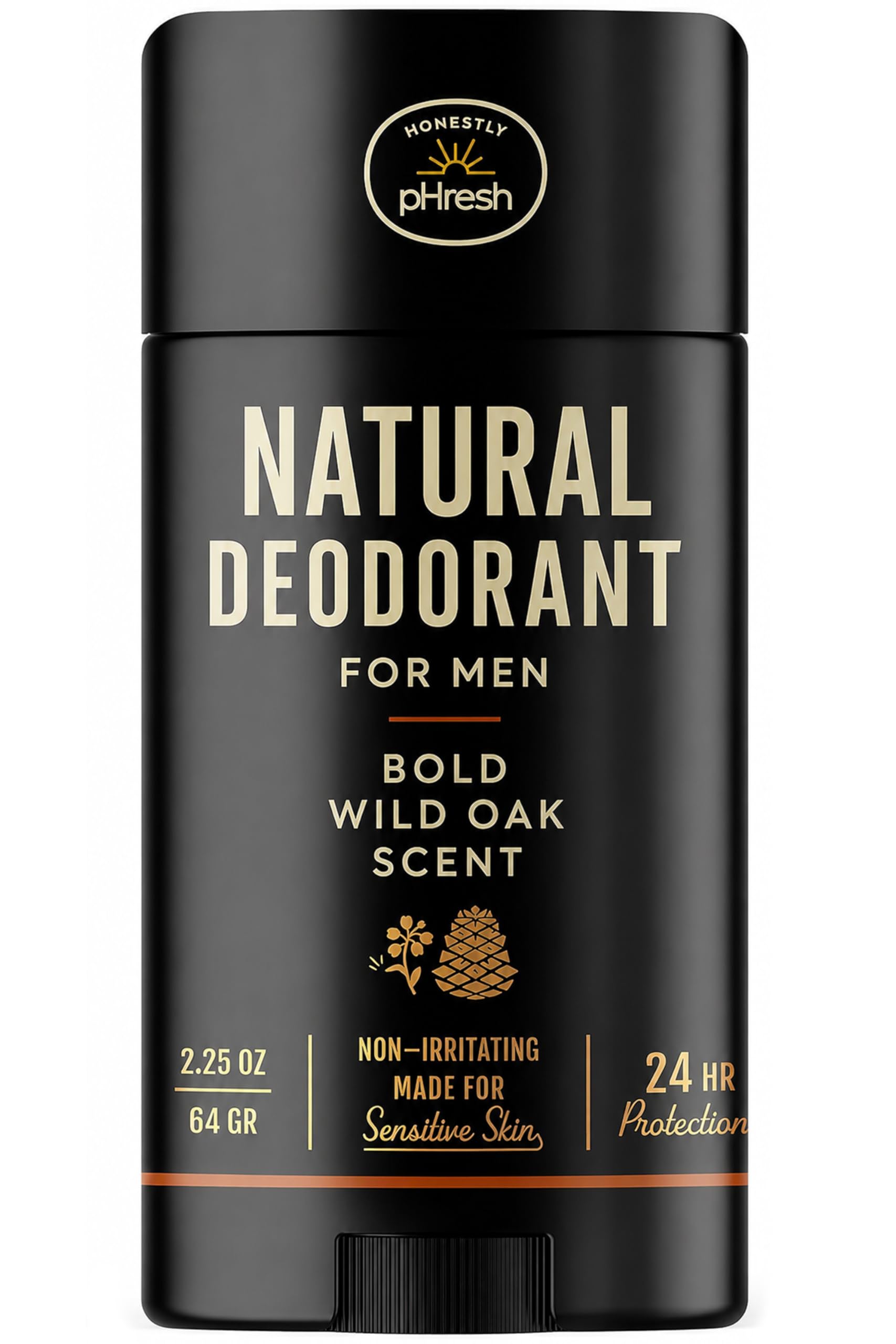 Amazon.com : Honestly pHresh Prebiotic Natural Deodorant for Men