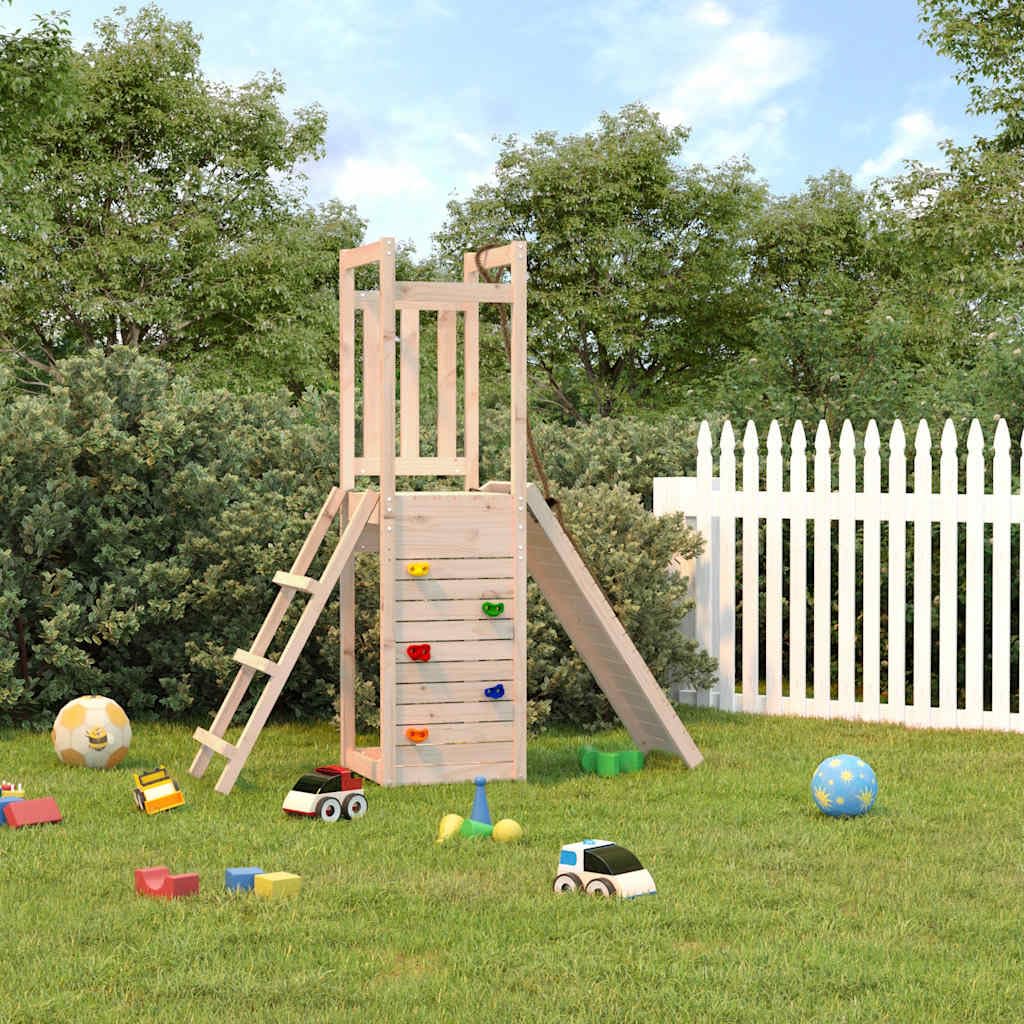 vidaXL Set da Gioco da Esterno in Legno Massello di Pino