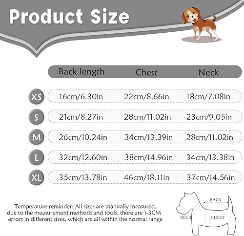 Miniatura 7 de Pijamas de Chihuahua para perros pequeños, pijamas de forro polar cálido para perro, ropa linda para mascotas, suéter para perros pequeños, trajes