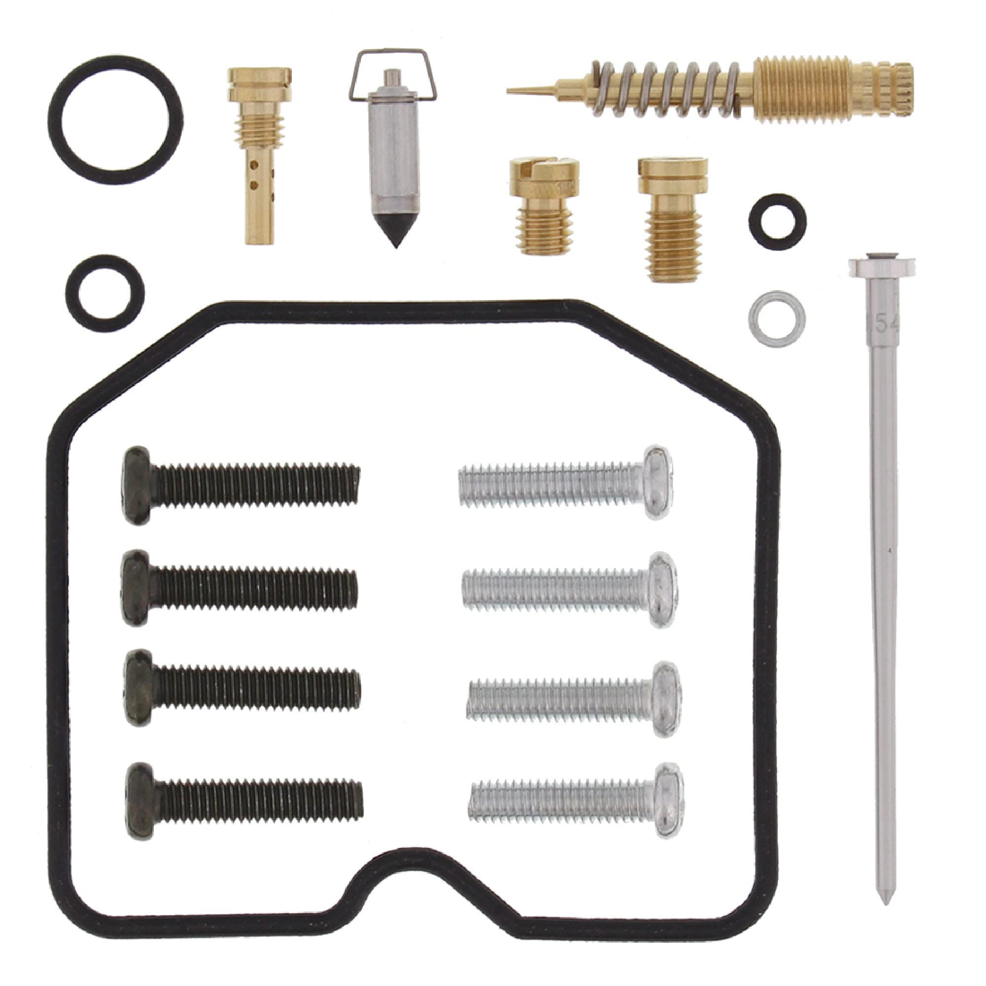 All Balls Racing 26-1232 Carburetor Rebuild Kit Compatible with/Replacement For Kawasaki KSF 250 A Mojave 1989-2002