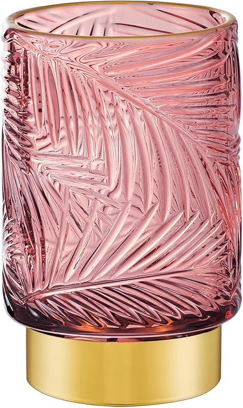 Porta-pincéis e organizador multifuncional de vidro LEICURACE vermelho A43-4-US, 1 unidade