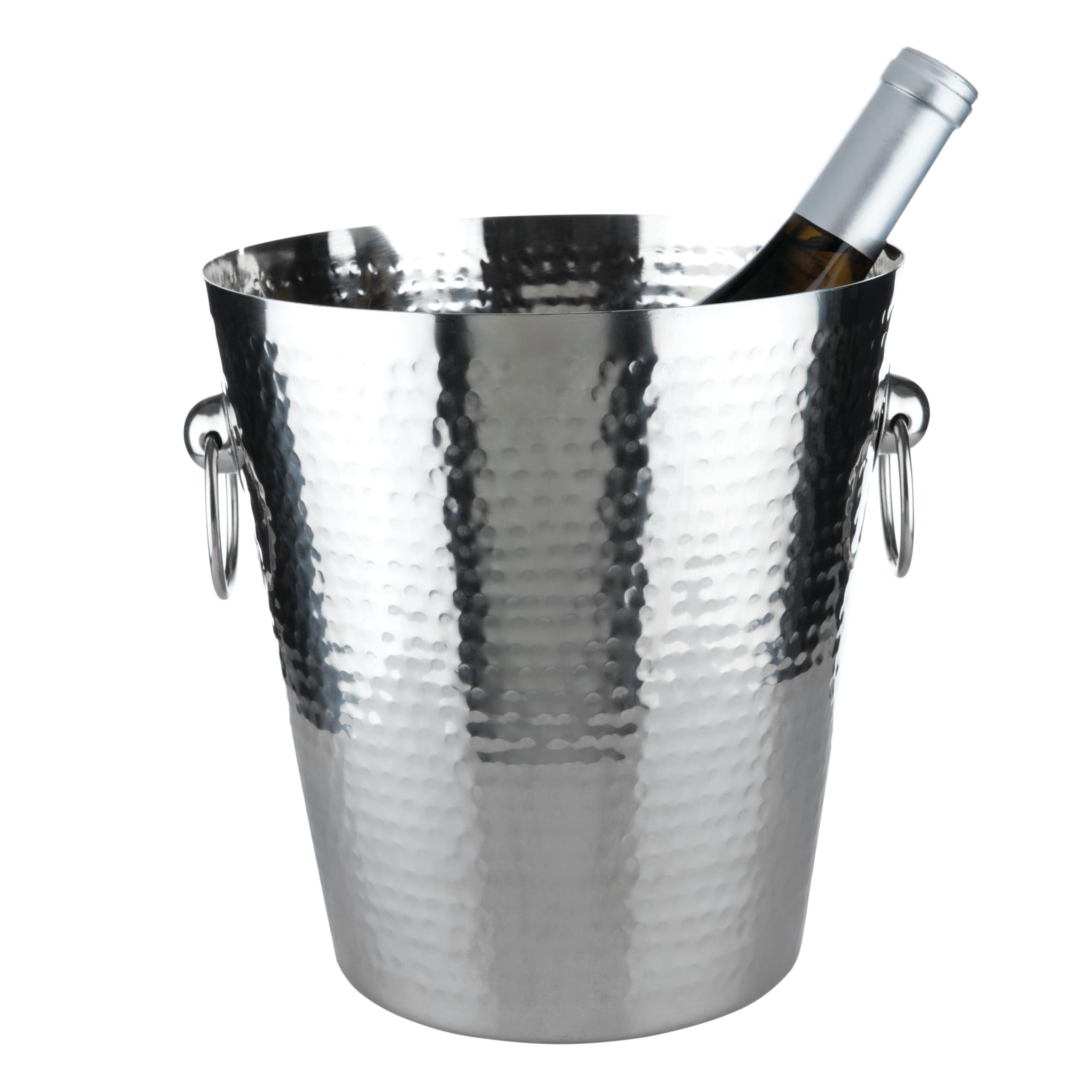 Viski Emerald & Gold Wine Chiller - Marble -3