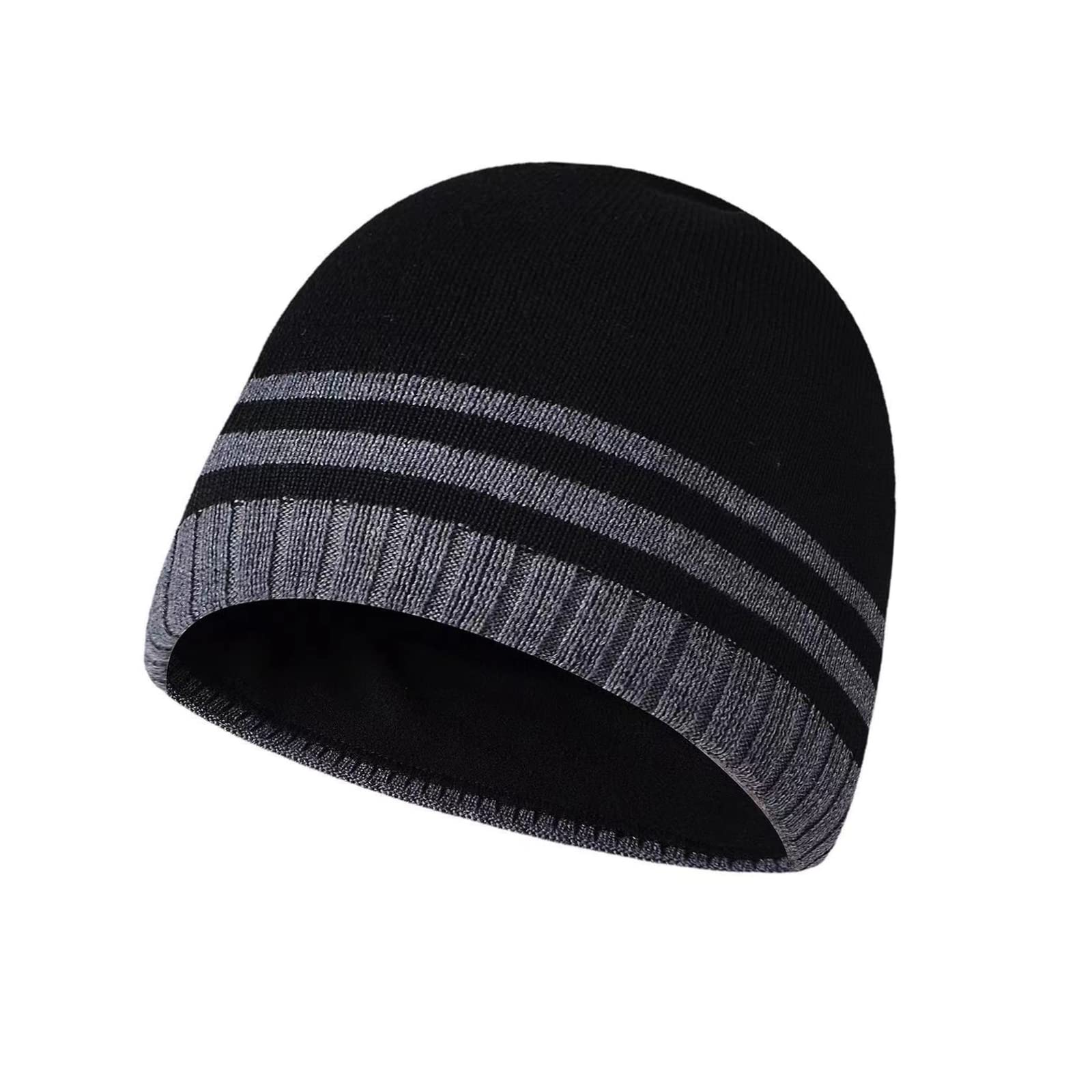 Irzaki Winter Beanie Hats for Men & Women - Fleece Hat with Lining - Stretchy Winter Hat Skull Cap for Outdoors