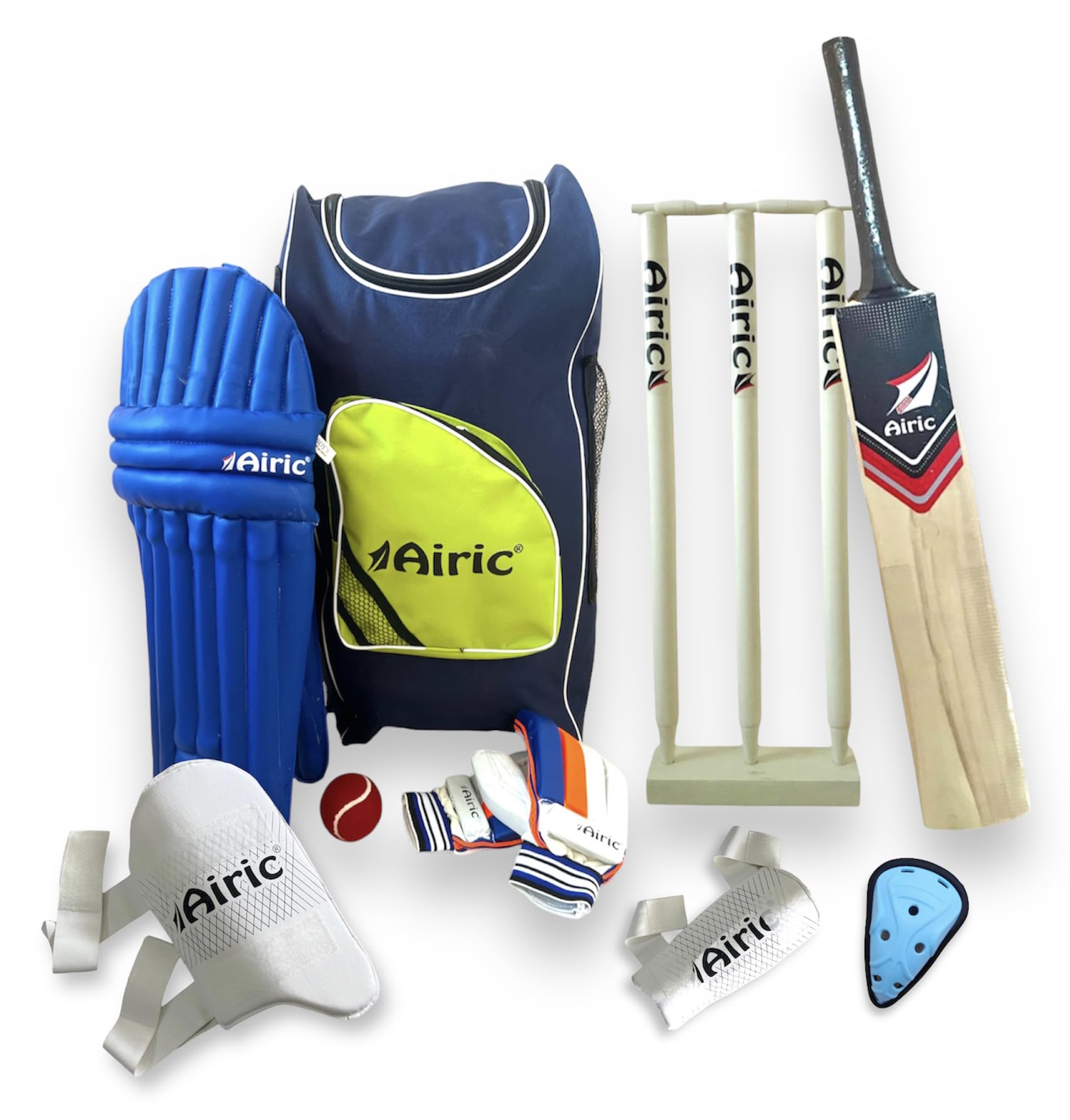 Premium Bat(Size 5) with 27" Wickets, Bag & Batting Guards (Youth Size 10-12yrs) Cricket Kit (B0CQCTY5HT) Amazon Price History, Amazon Price Tracker