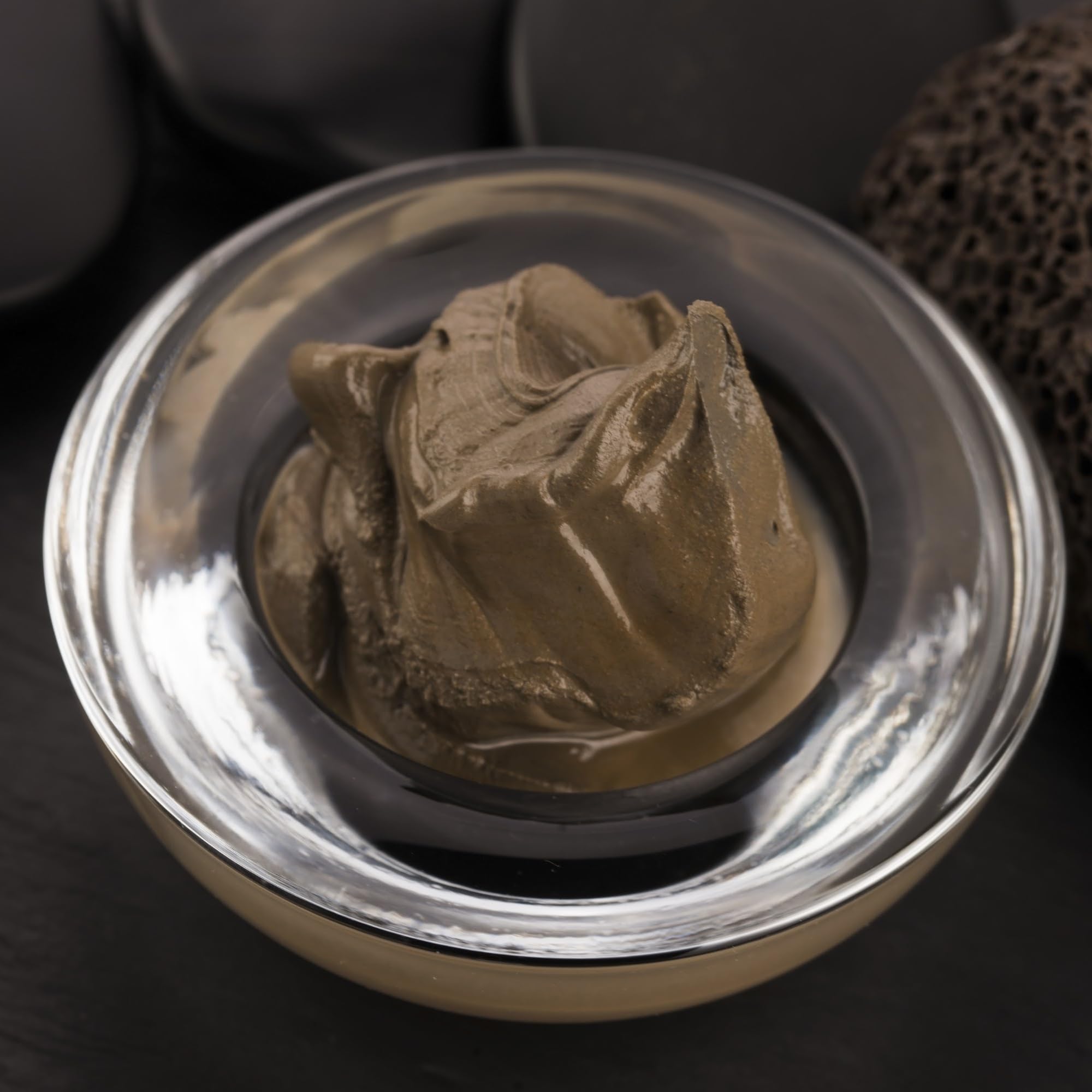 Black Sand Labs Premium Dead Sea Mud Mask, Intense Hydration & Cleanser with Argan Butter & Grapeseed Oil - Image 2