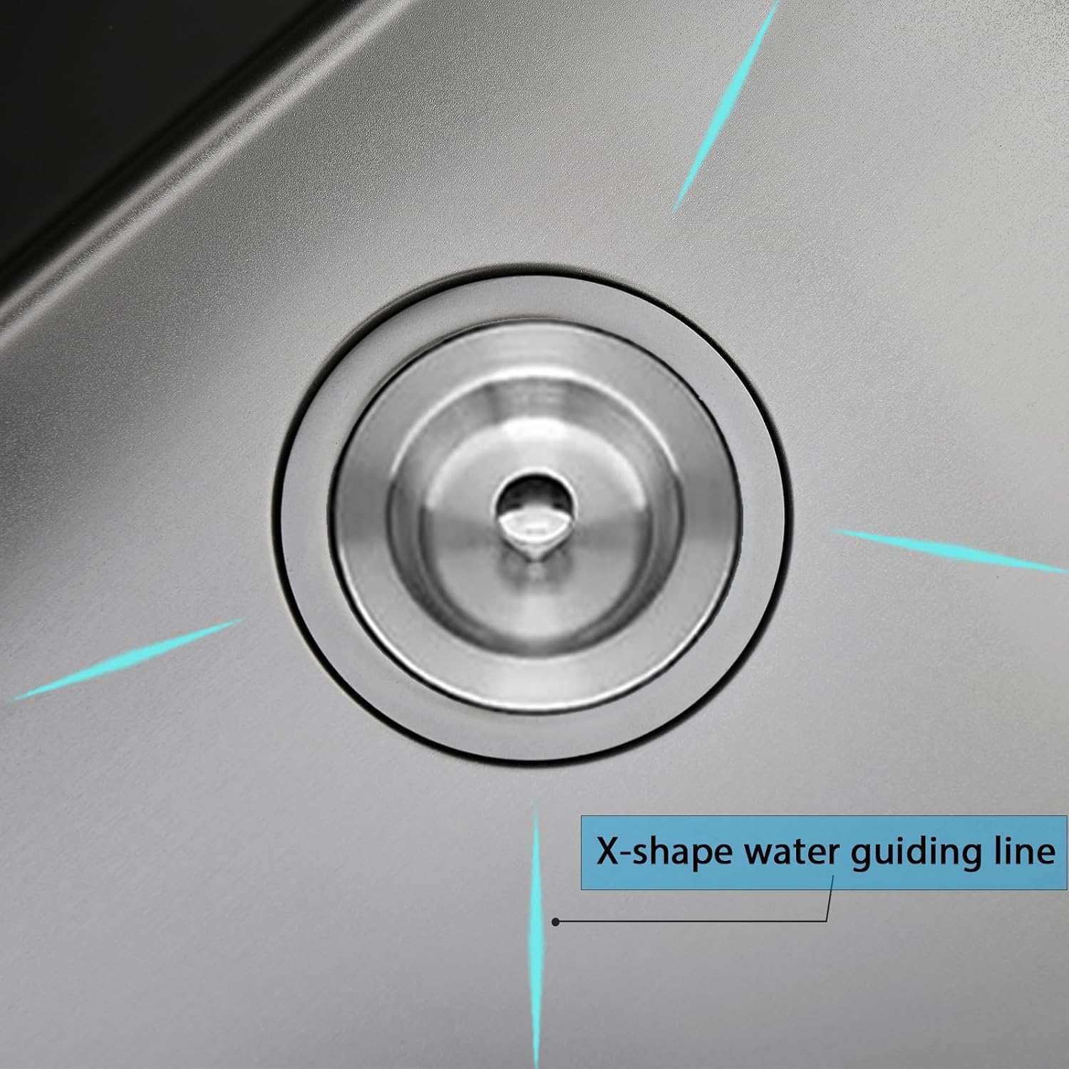 IKEBANA 25 Inch Black Drop In Kitchen Sink, 25 x 22 Inch 16 Gauge Single Bowl Stainless Steel Handmade Topmount Black Sink RV Bar Laundry Sinks