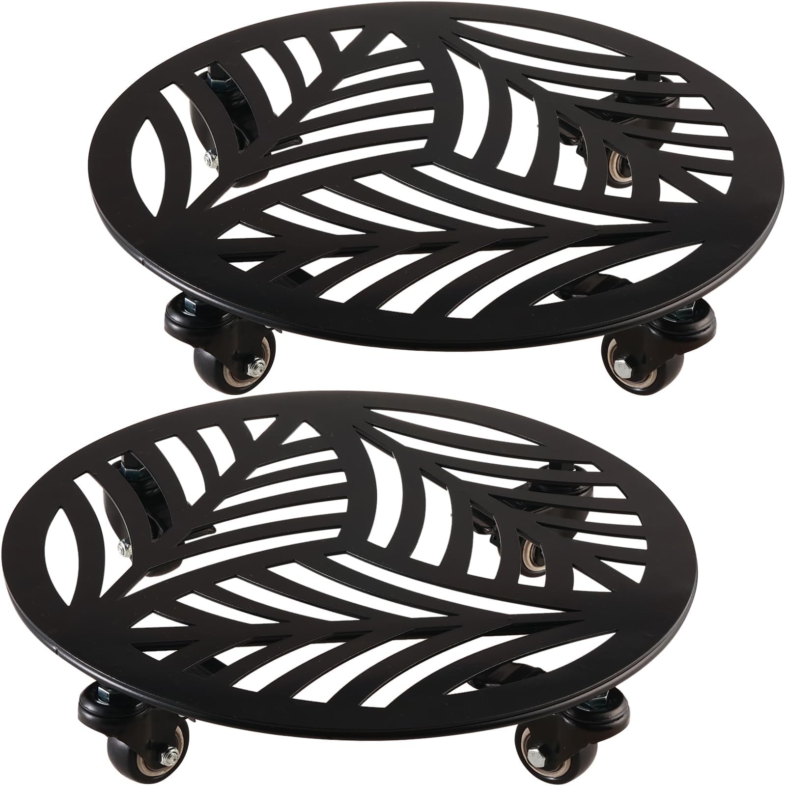 Planterhoma Large Plant Caddy with Wheels