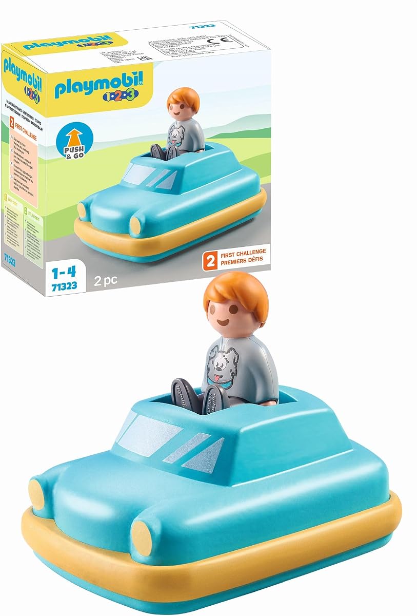 Playmobil 1.2.3: Push & Go Car