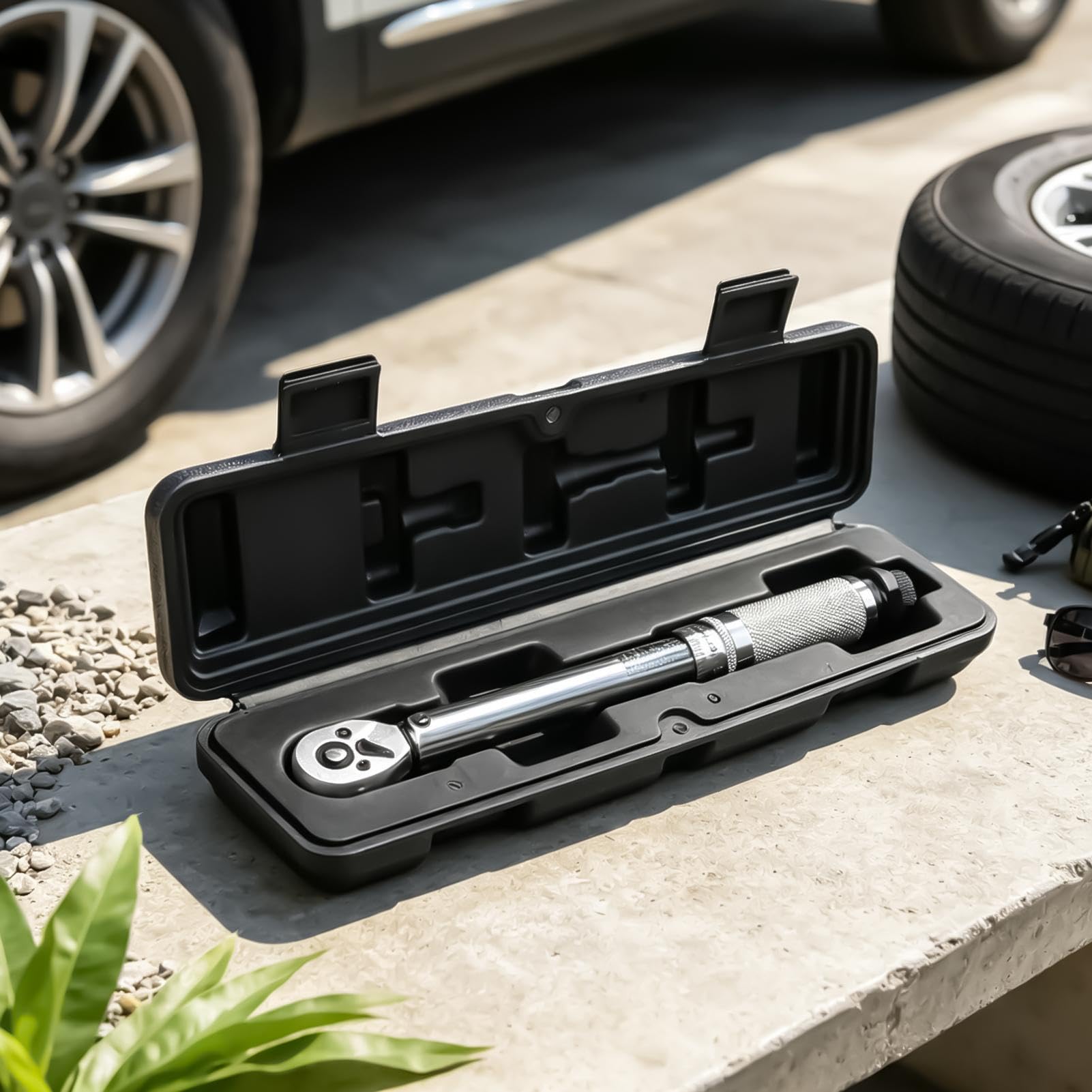 Chiave dinamometrica Con Cricchetto Regolabile E Bussole Da Riparazione | Chiave dinamometrica a scatto con attacco da 9,5 mm per auto Per Camion, SUV, Camper, Moto, Auto, Garage, Officina
