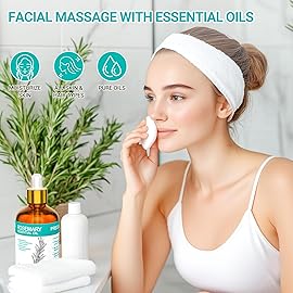 ENYORLI Rosemary Oil 3.38 fl oz Christmas Gift for Women Men Rosemary Essential Oil 100% Natural for Hair, Scalp, Skin, Diffusers, Aromatherapy, Massage, Soap and Candle Making