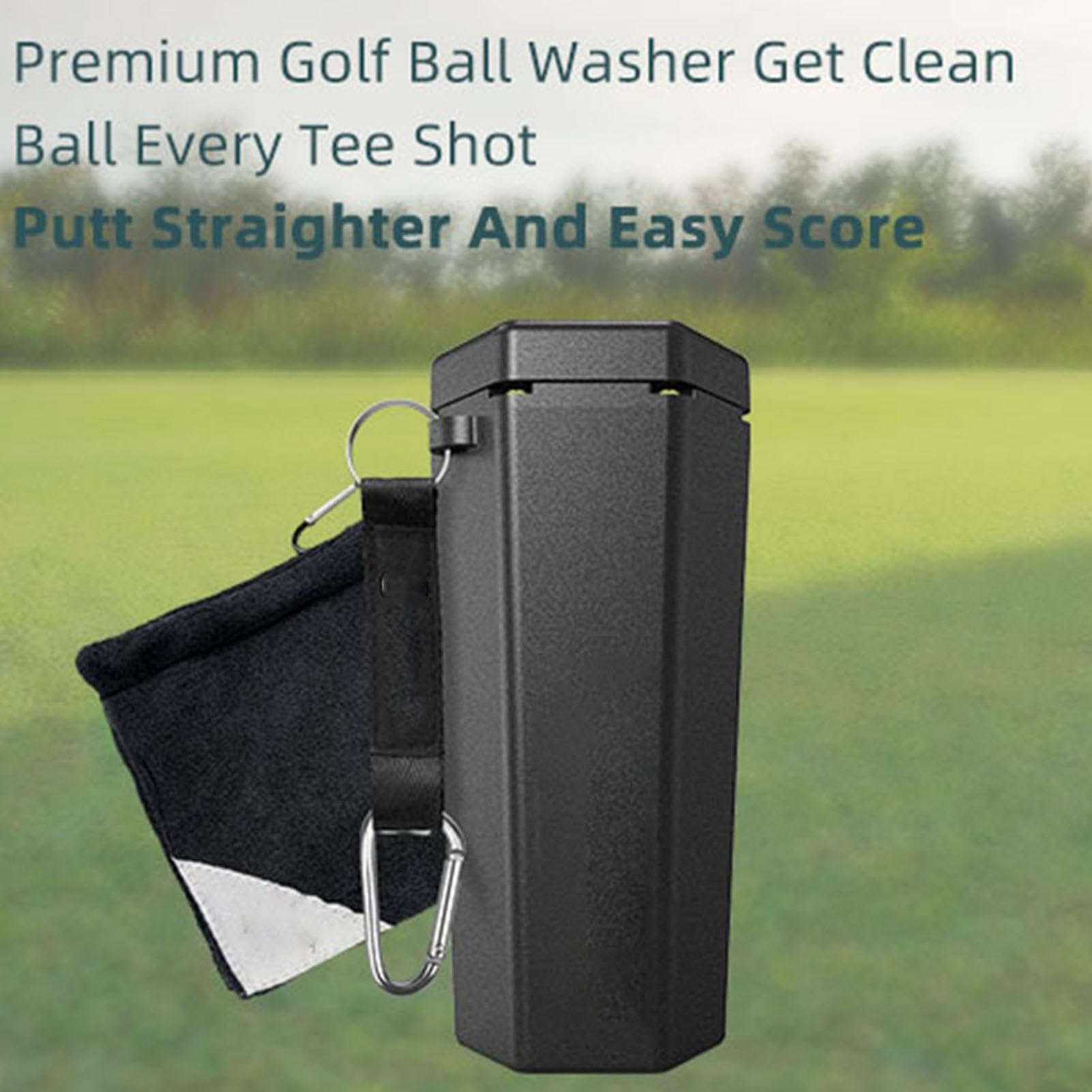 Golfball-Waschmaschinen-Reiniger, Golfball-Reinigungsmaschine | Golfwaschzubehör für Männer und Frauen, bestes Golfreinigungszubehör für Männer und Frauen