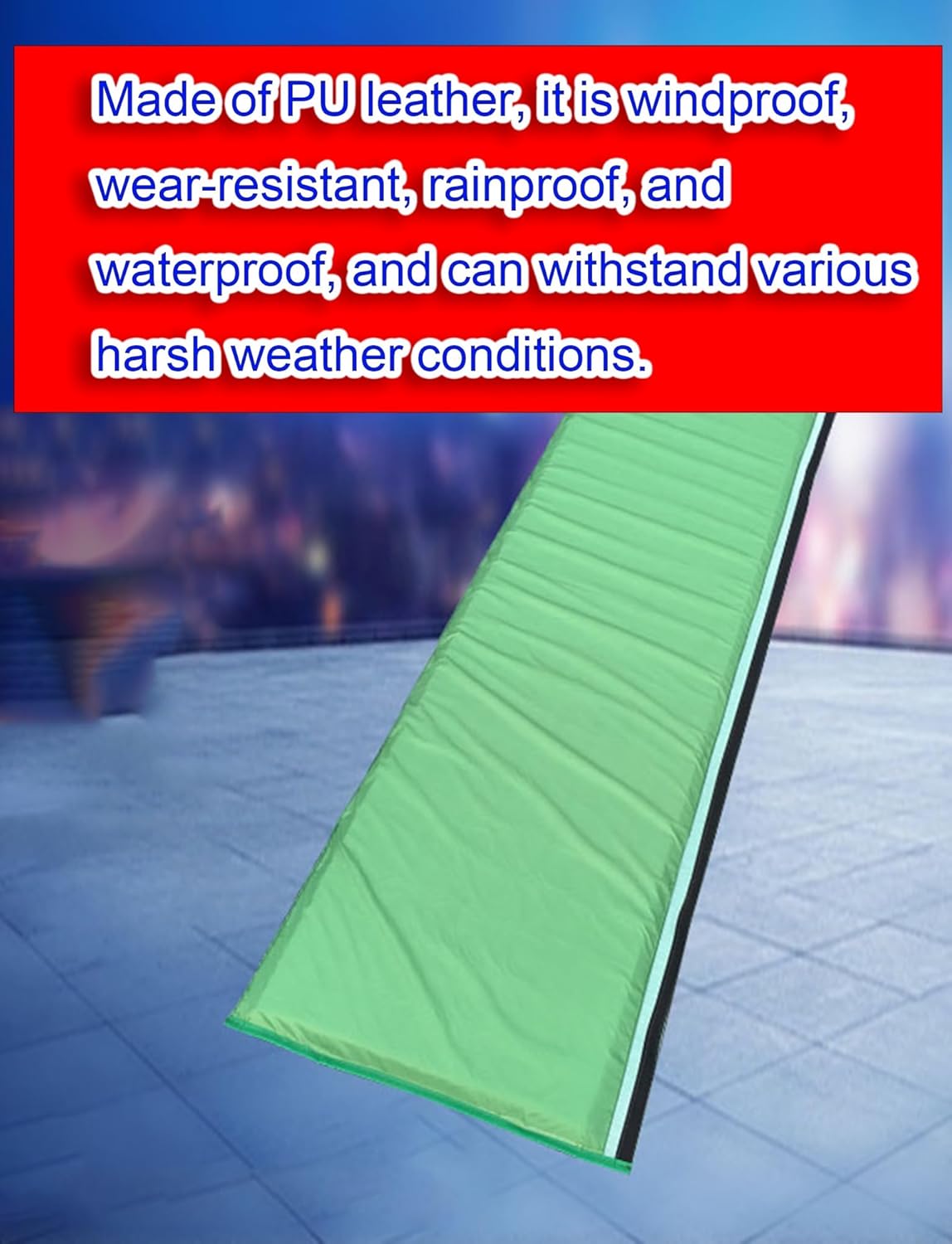 Impact-Resistant Basketball Pole Pads, 6FT Universal Wrap-Around Protection for Outdoor Gym/Playground Safety