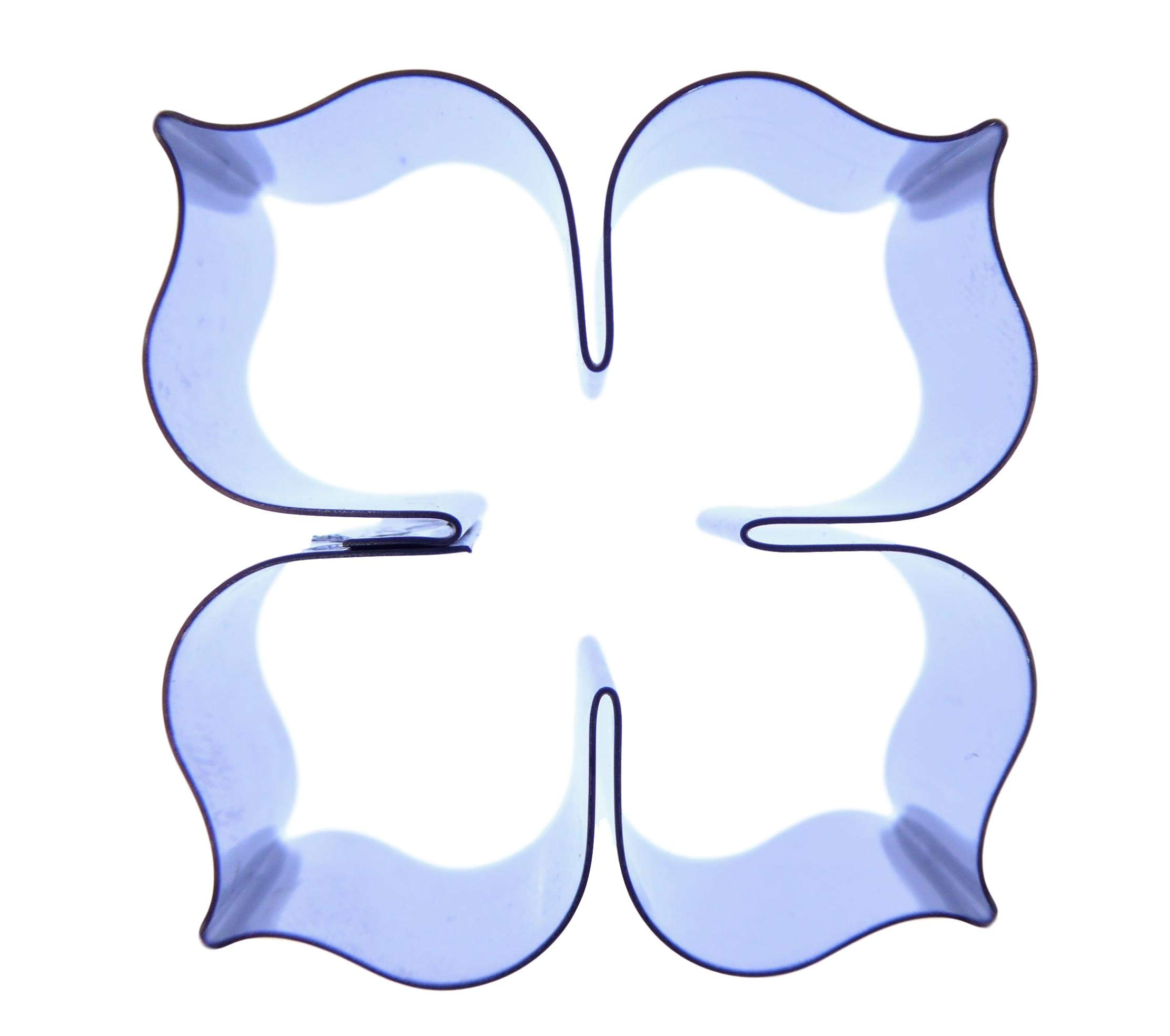 Valley Cutter Company Silver Hydrangea Flower - Stainless Steel Sugarcraft Cutter - 42Mm At Widest Point - Sugarcraft, Cake Decorating, Polymer And Precious Metal Clay