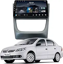 Multimídia Adak 9P G5 Gol Saveiro Voyage 2009 a 2013 2+64GB Quadcore Carplay Android Auto Gps