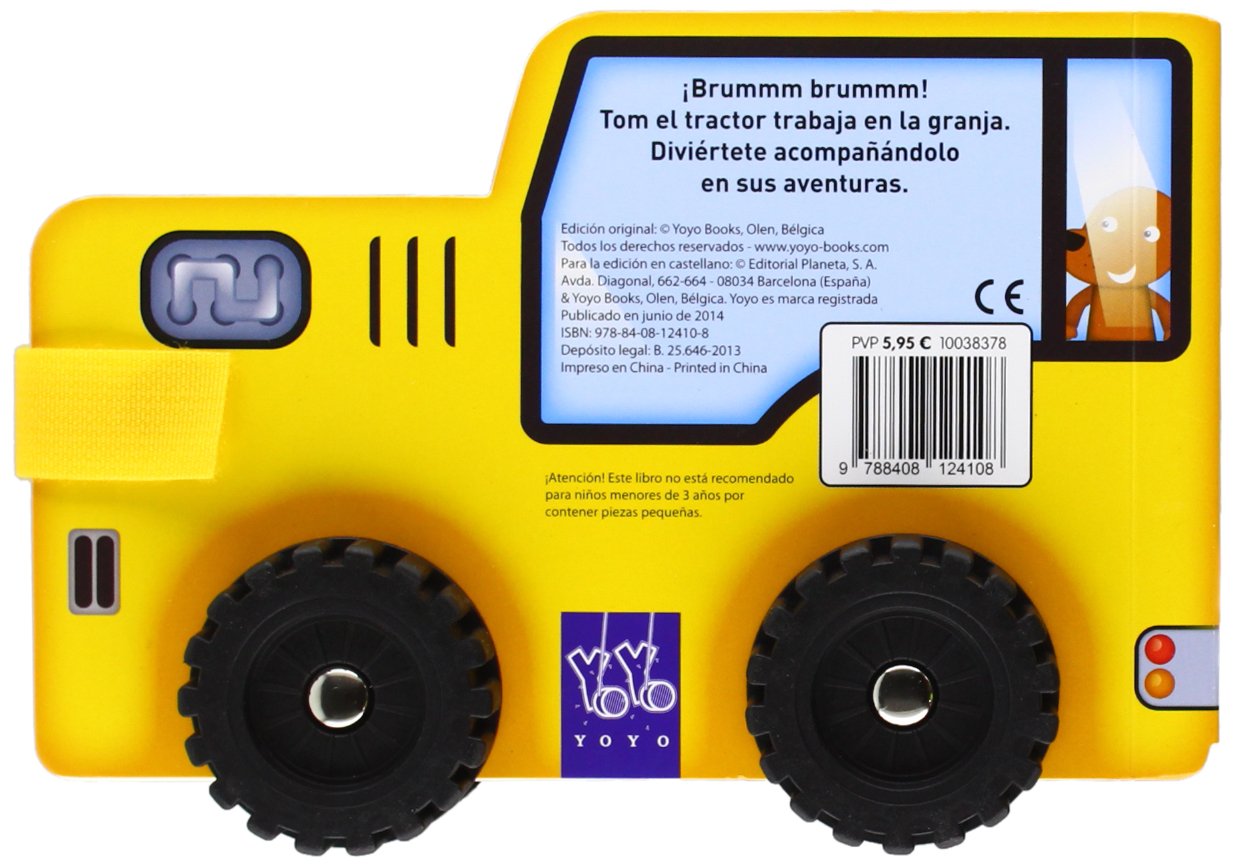 Tom el tractor: Libros con ruedas para leer y jugar (Sobre ruedas)