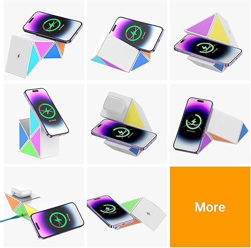 Miniatura 2 de Estación de carga inalámbrica (multicolor)