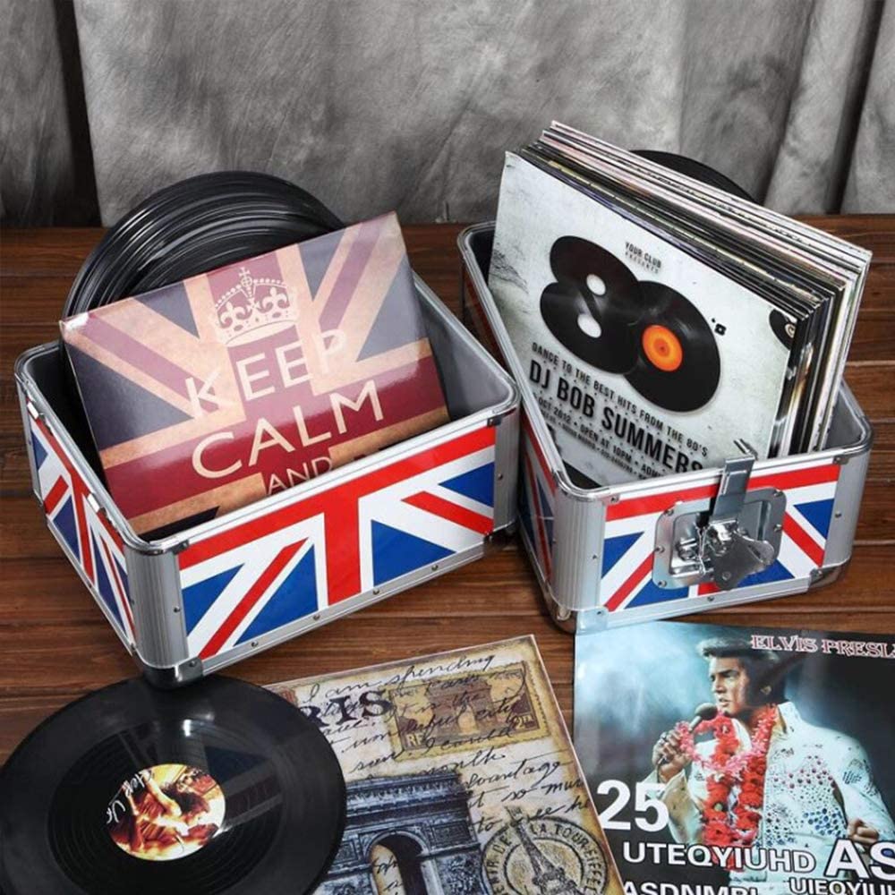 8 Stück Vinyl Schallplatte Retro, Schallplatten Dekoration, Rollmusik Partydekoration Schallplatte, Schallplatten Dekoration Wand, zur Dekoration von Bars, Cafés, Party (Zufällige 8 Arten)