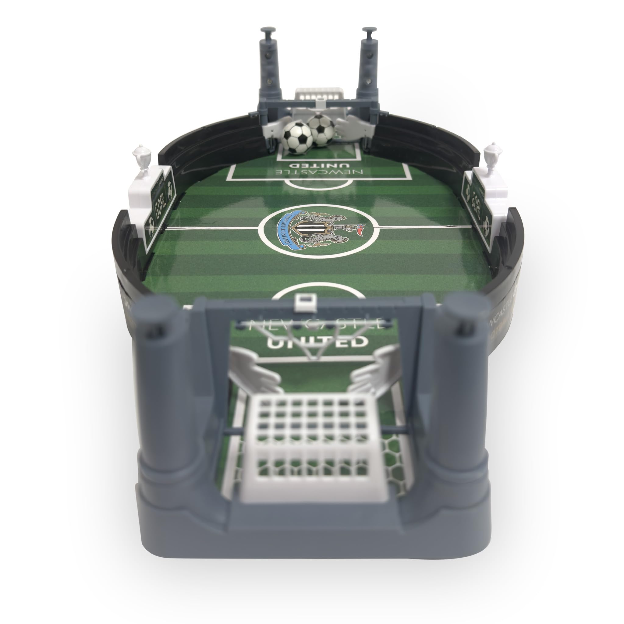 Hy-PRO Mini Calcio Balilla Portatile con Licenza Ufficiale - Gioco da Tavolo Interattivo con 2 Palline