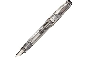 Pilot Custom Heritage 92 Demonstrator Fountain Pen, Clear Body, Fine Nib