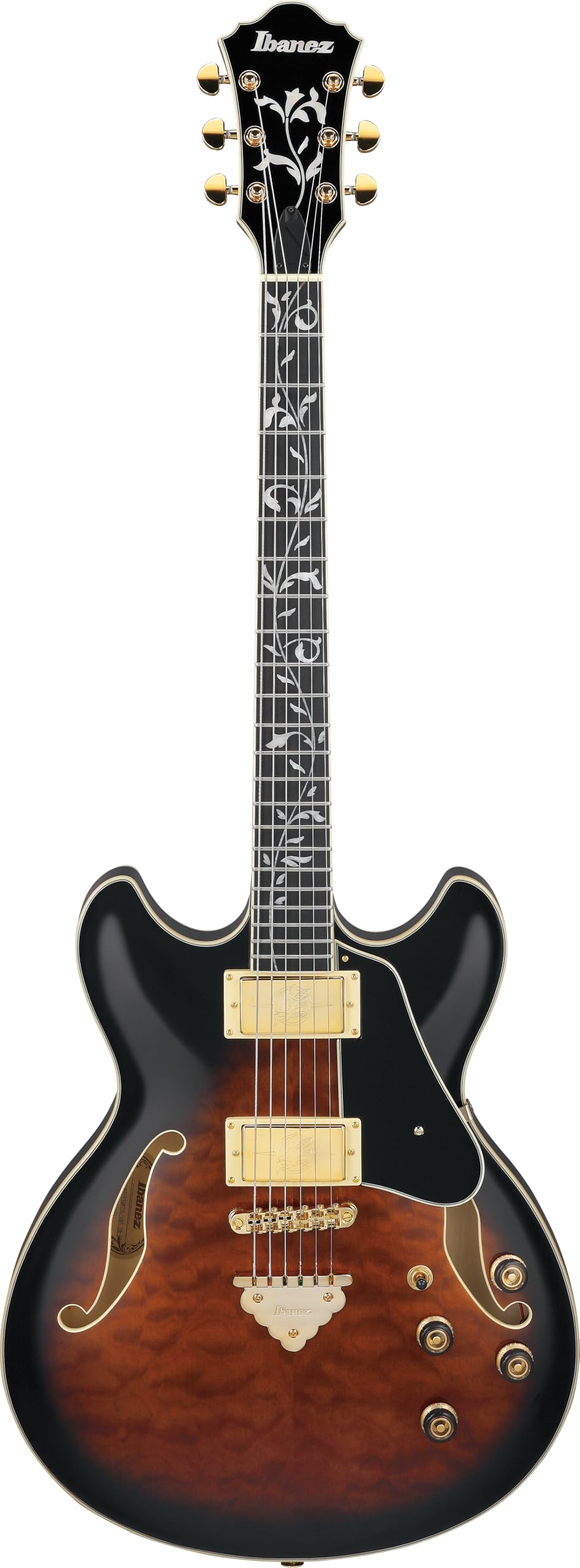 Amazon.com: Ibanez AS93QMSP Artcore Expressionist 6-String Right
