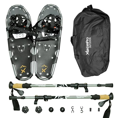 All Terrain Snowshoes with Trekking Poles