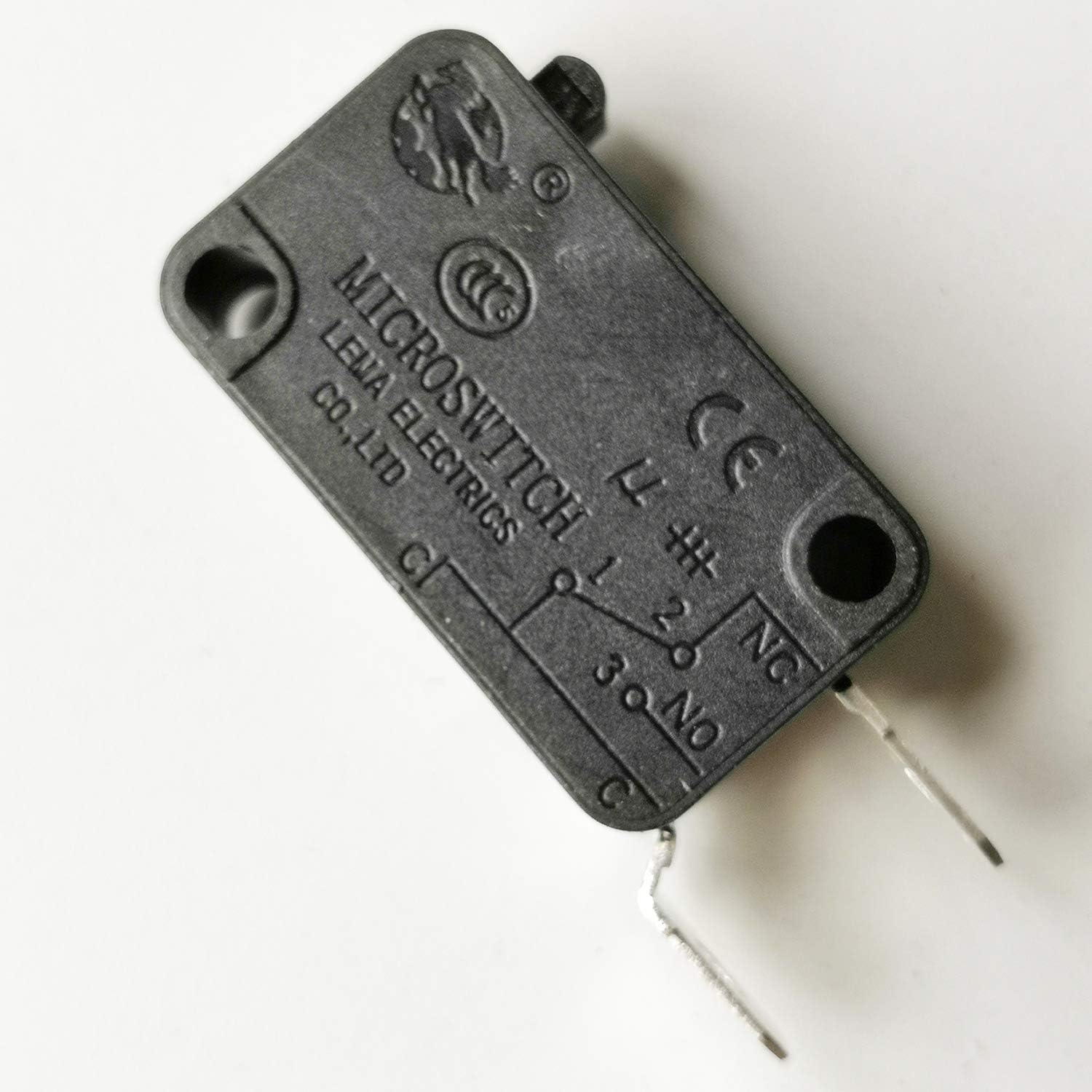10Pcs LEMA KW7-0E 0.6A/125V 16A/250V 2 Pins Normally Close NC Microswitch Micro Switches for Water Pumps Automation