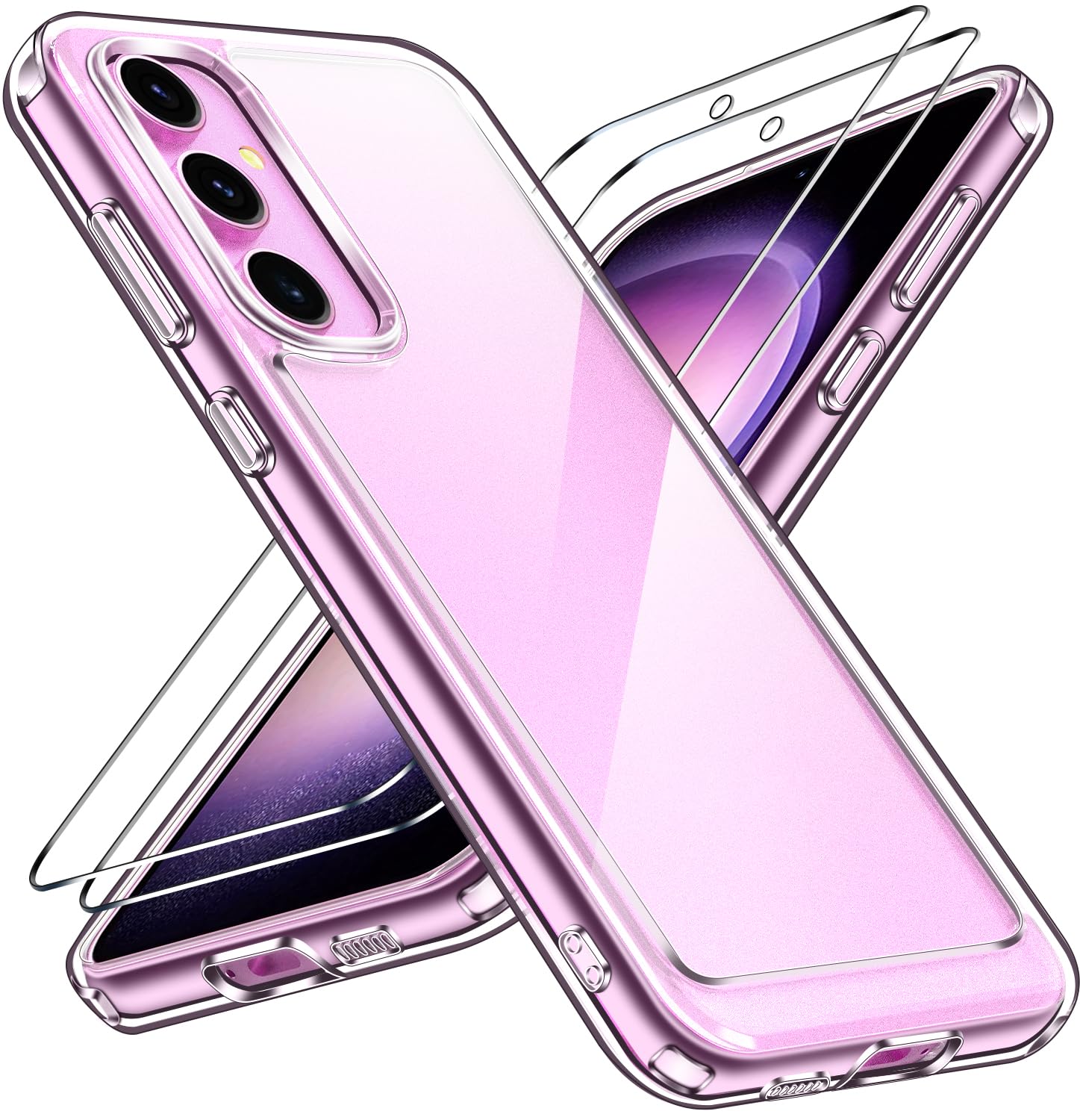 ivoler Clara Funda para iPhone 17, con 2 Piezas Cristal Templado, [Protección Militar] Anti-Amarillo Carcasa Antigolpes Bumper Case Cover - Transparente — view 77