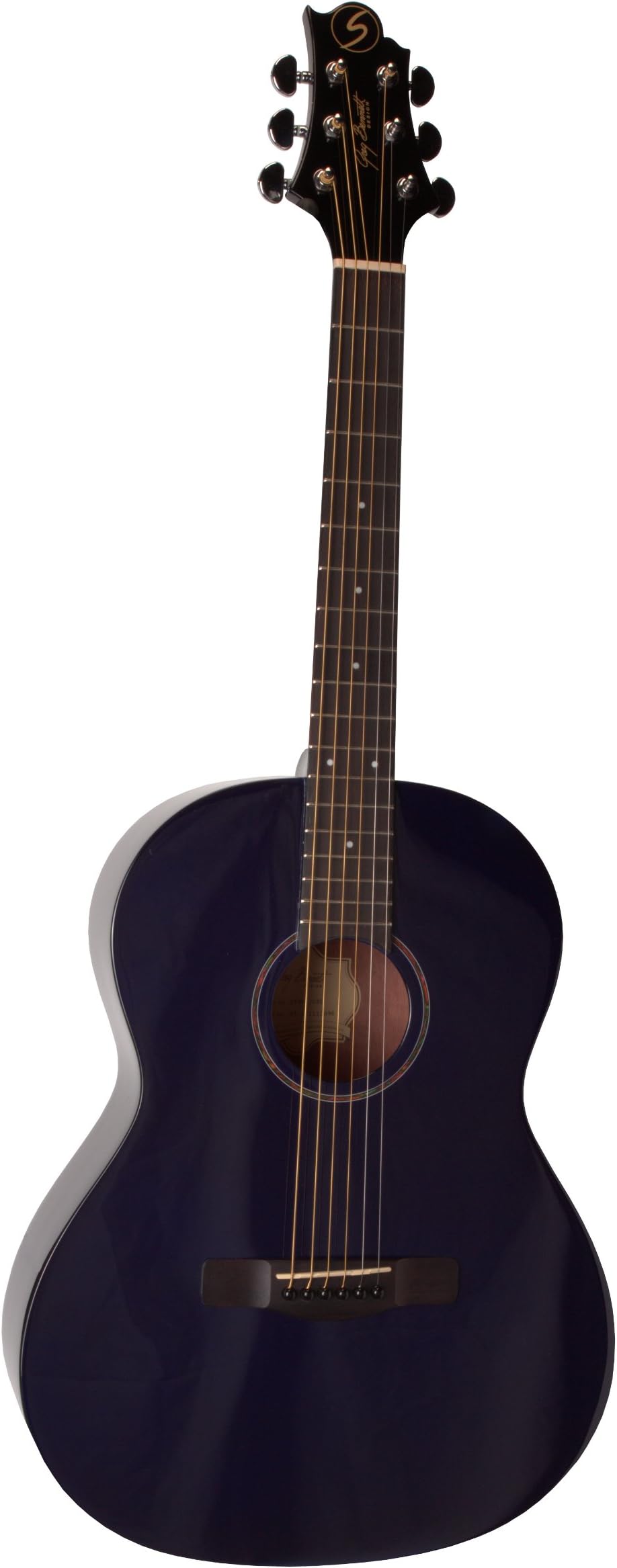 Samick Music Corp Gold Rush ST91 CBL 39-Inch Folk Acoustic Guitar, Cobalt Blue