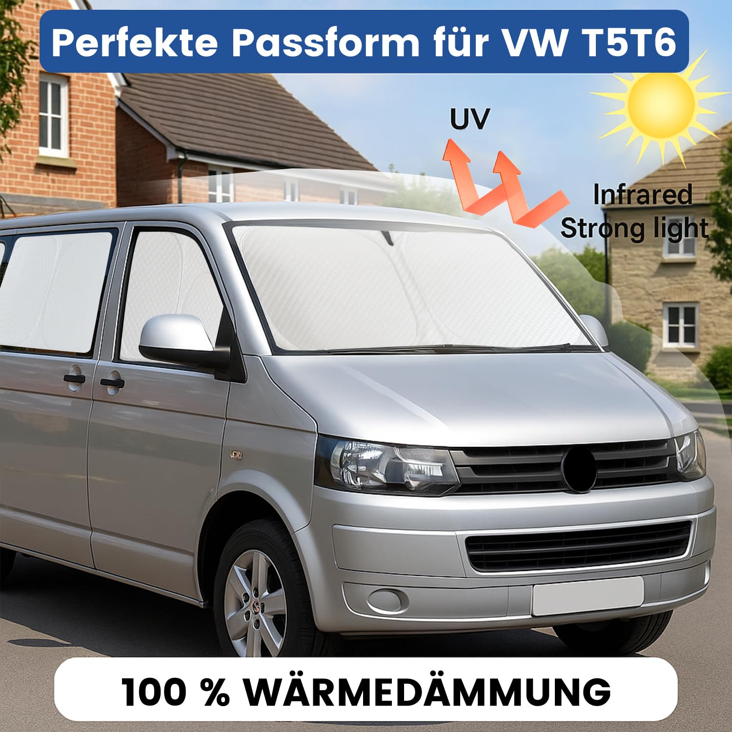 Thermomatten voorruit Volkswagen T5