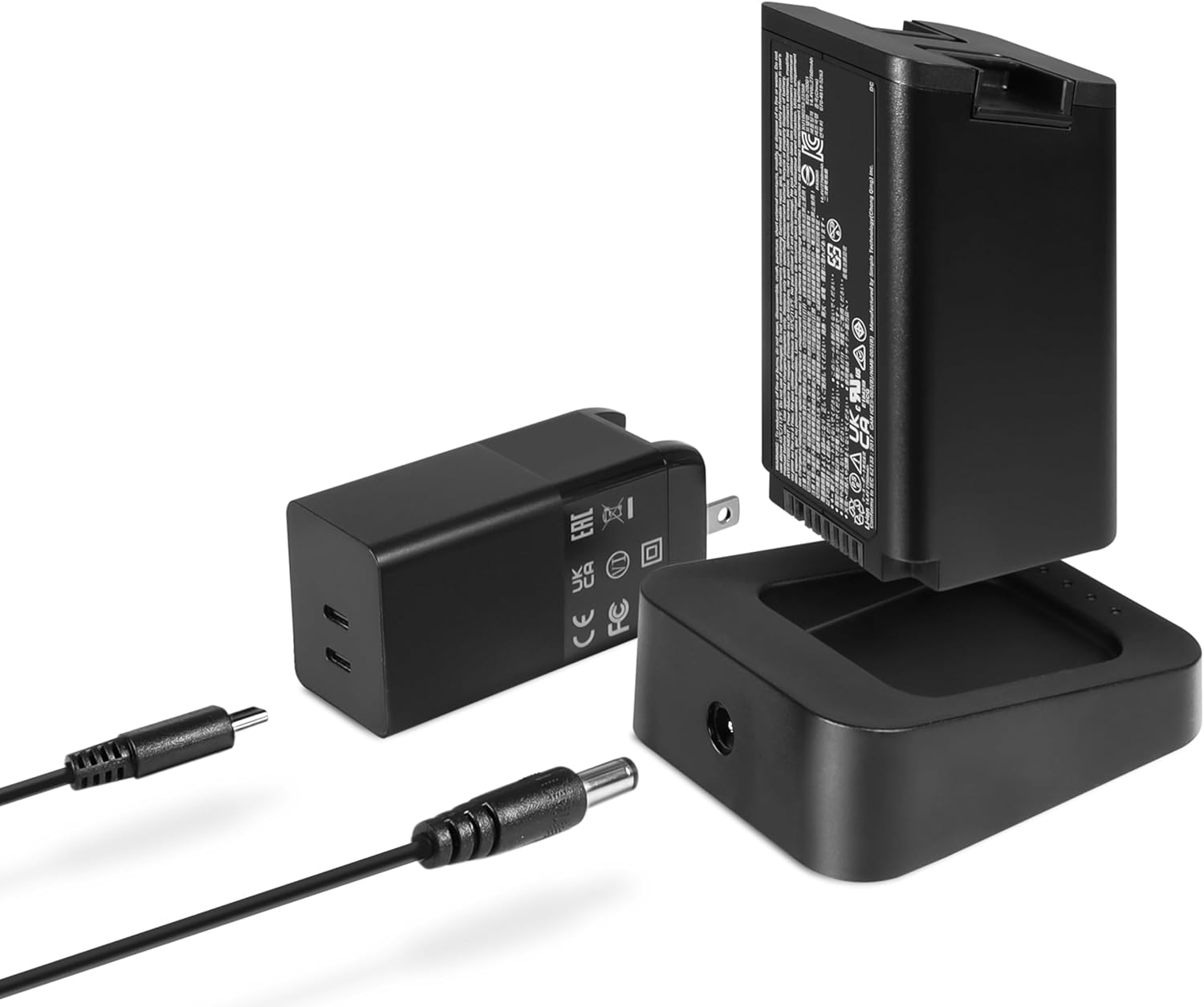 Matterport Camera Battery Charging Dock and Cable Bundle for Pro3 3D Lidar Digital Camera