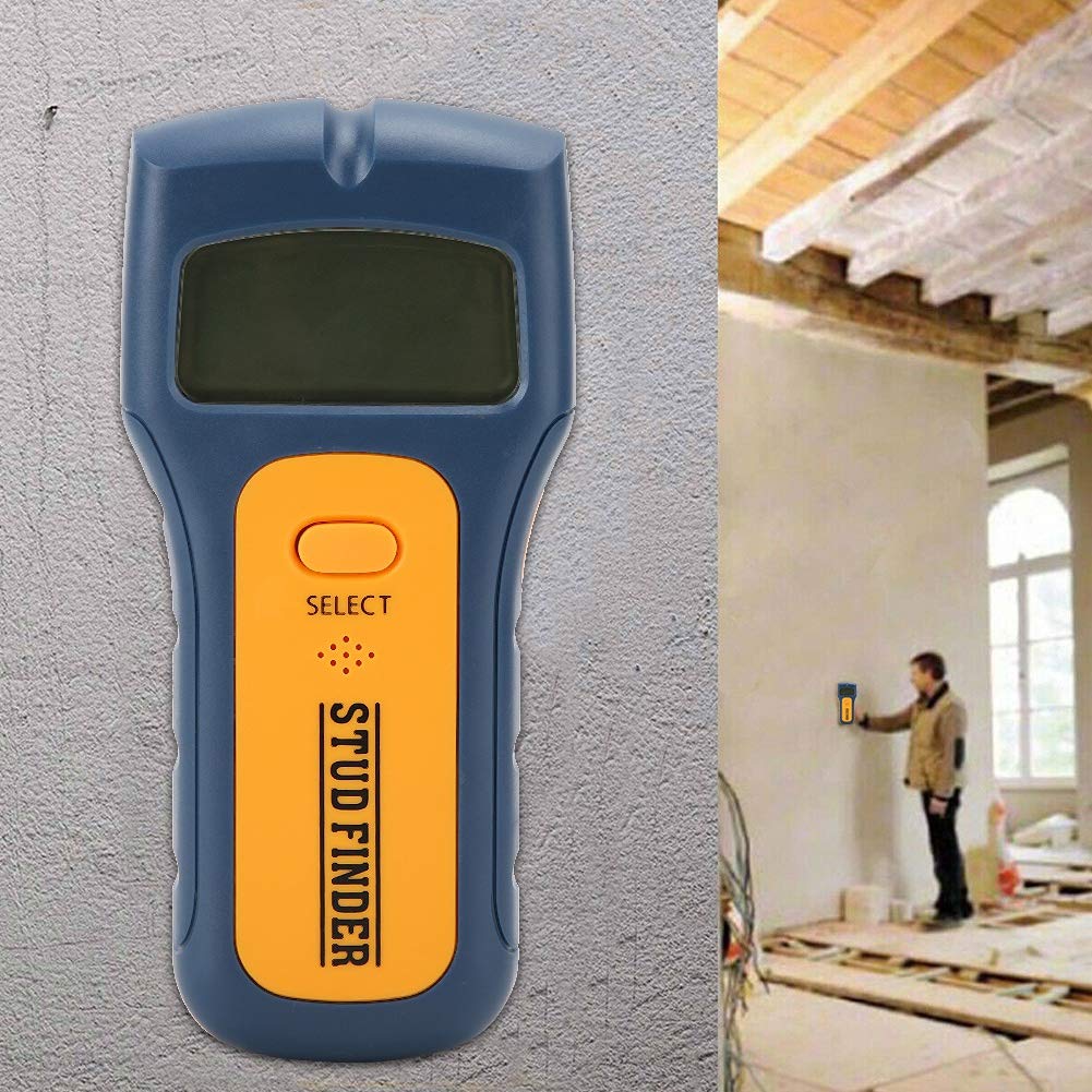 Scanner Mural Portable, détecteur de Goujon Durable pour Scanner de Sol à détection de Tension, détecteur de Bois pour Fil de Bois AC en métal