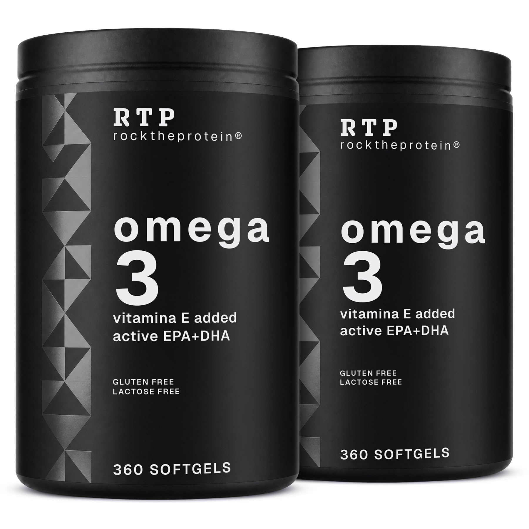 Omega 3 2000 mg RTP, 720 Cápsulas Blandas, Con Vitamina E