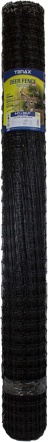 Tenax Deer Fence C-Flex Select 8'x330' Black