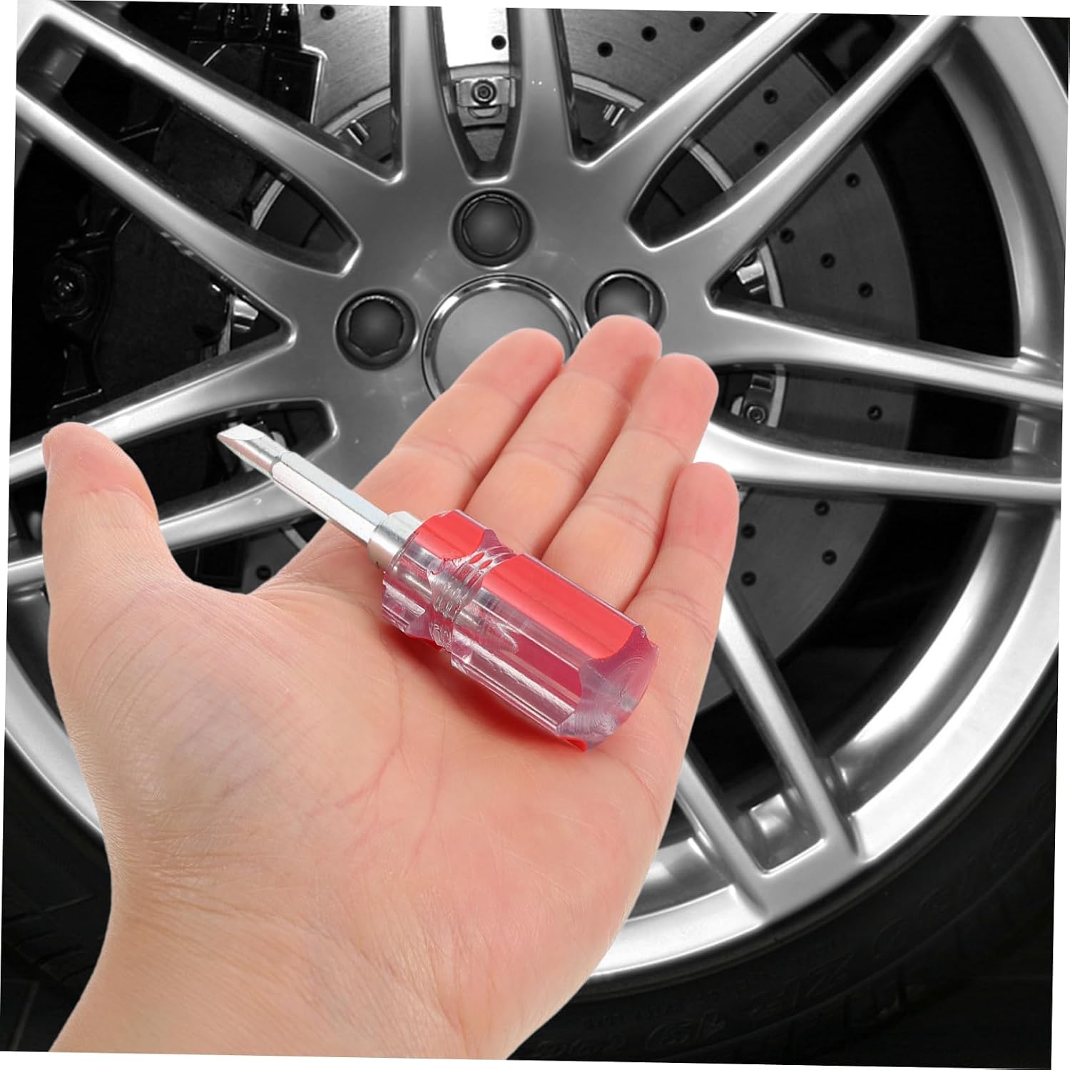 Yardwe Tire Repair Kit Tire Plugs for Car Motorcycle Fast Easy Leak Repair Nails