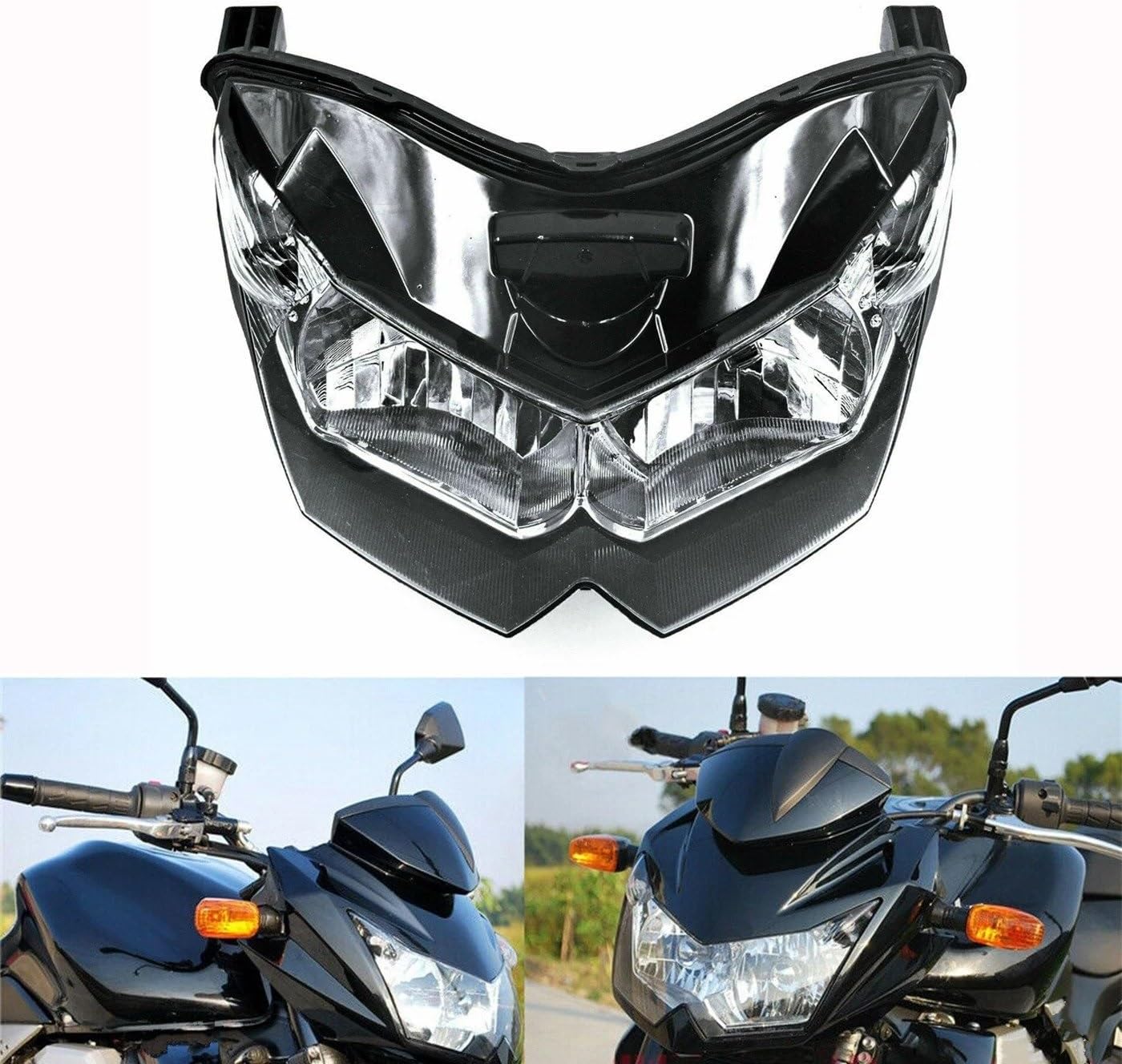 バイク用ヘッドライト 2007 2008 2009 に適合するZ1000 に適合するZ750