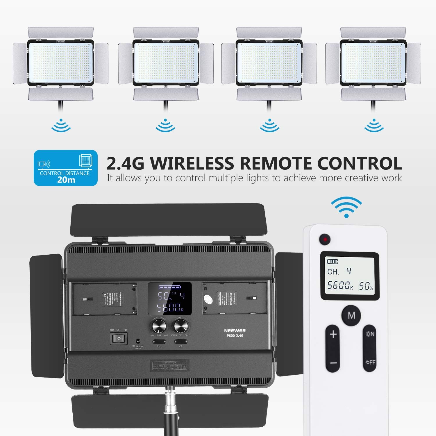 🔥 Cashback up to 70% Neewer 2-Pack 2.4G LED Light with 2M Stand Bi-Color 600 SMD CRI 96+ LED Panel/Barndoor/LCD Display Video Lighting Kit for Photo Studio Photography, Ball Head/Remote/Battery/Charger/Case Included One-Day Sale: Up to 40% Off Neewer 2-Pack 2.4G LED Light with 2M Stand Bi-Color 600 SMD CRI 96+ LED Panel/Barndoor/LCD Display Video Lighting Kit for Photo Studio Photography, Ball Head/Remote/Battery/Charger/Case Included