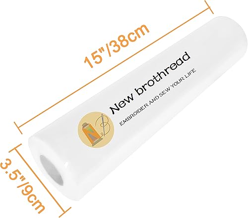 Miniatura 8 de New Brothread - Estabilizador de bordado desprendible para máquina de coser, peso mediano, 1.8 onzas, para bordado a máquina y costura a mano